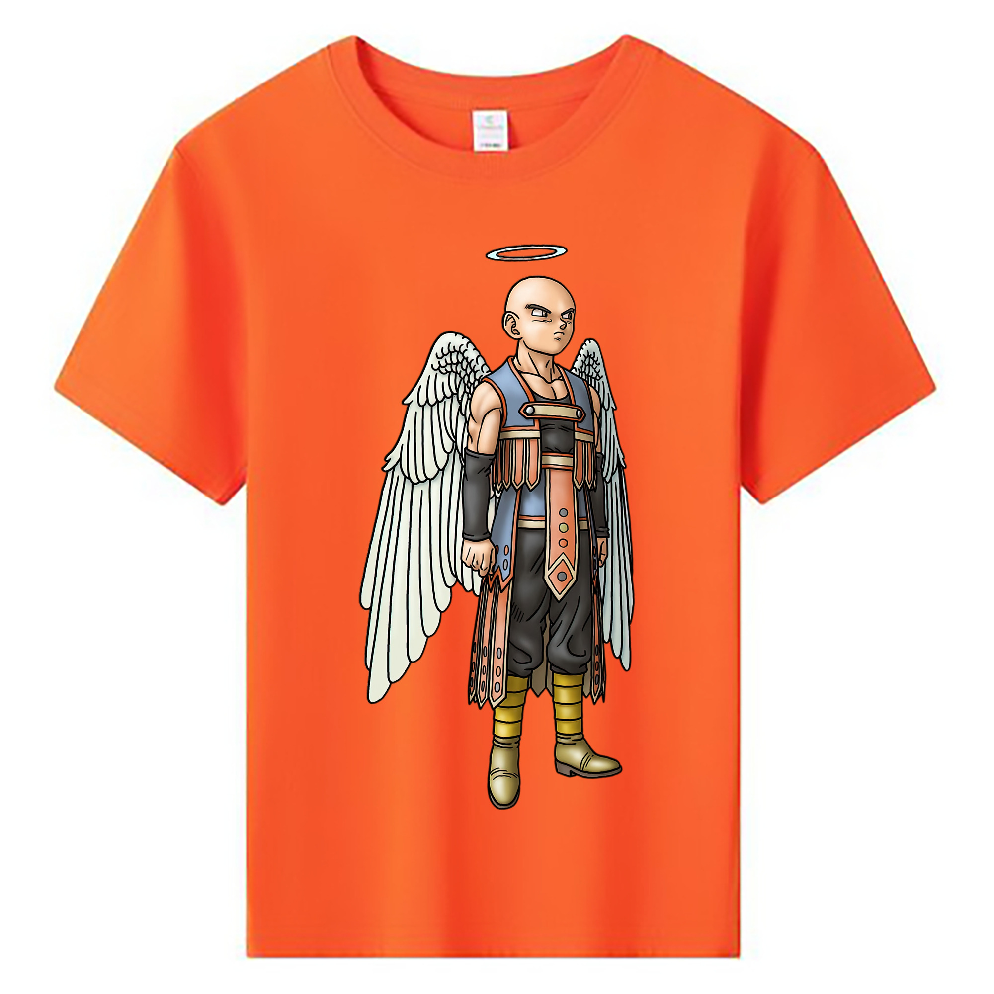 （画像用） ドラゴンクエスト Doragon Kuesuto Dragon Quest 綿100％キッズTシャツ（フロントプリント）