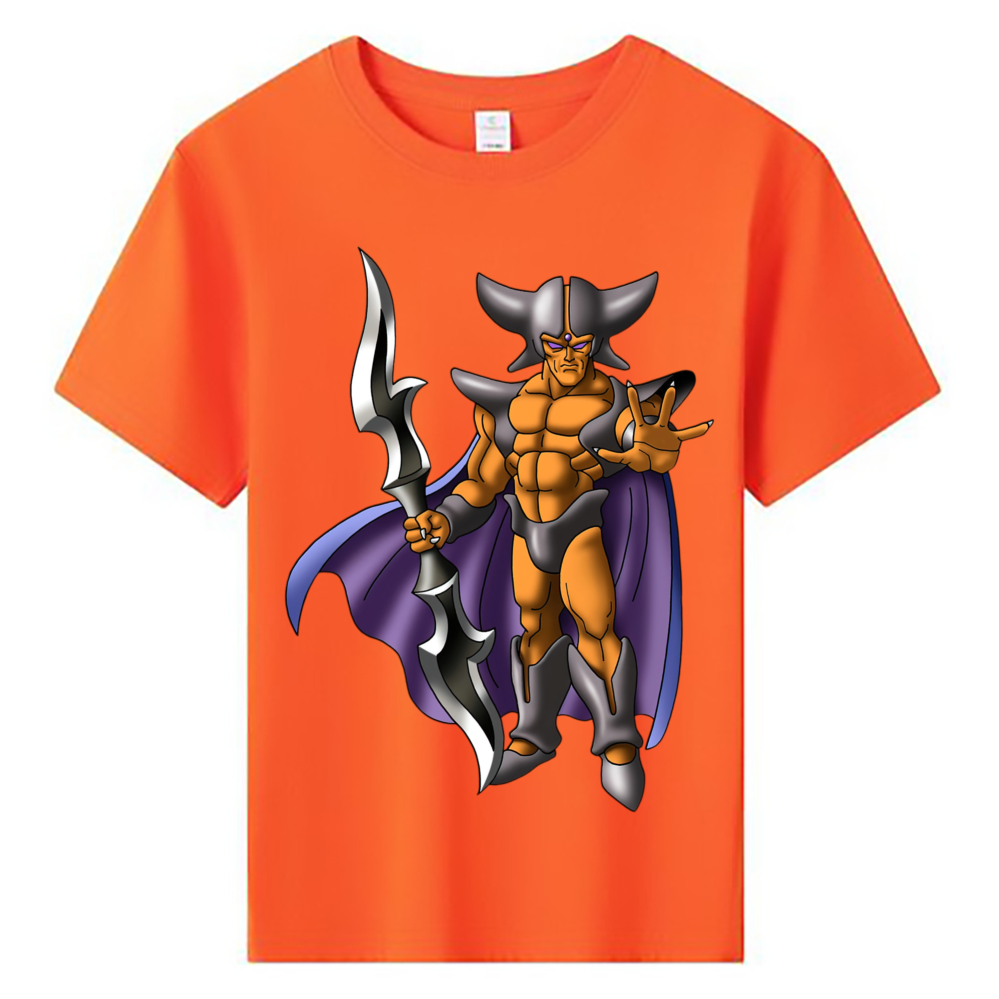 （画像用） ドラゴンクエスト Doragon Kuesuto Dragon Quest 綿100％キッズTシャツ（フロントプリント）