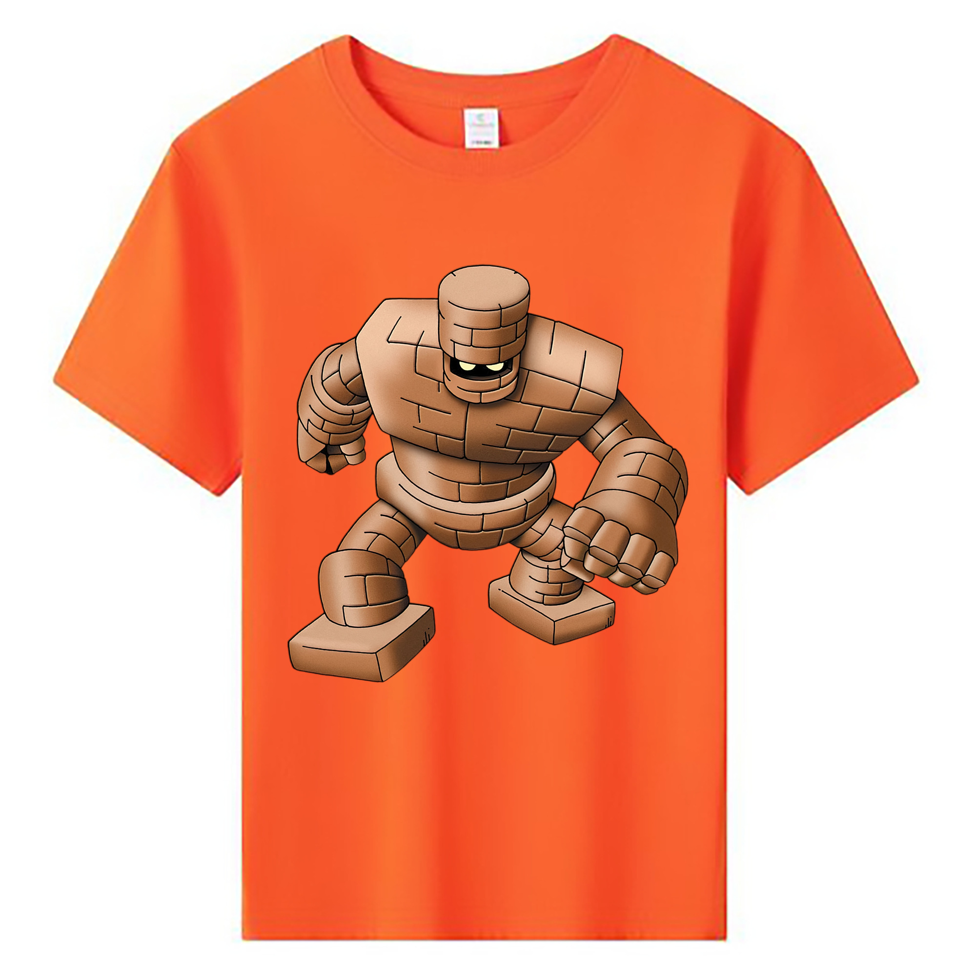 （画像用） ドラゴンクエスト Doragon Kuesuto Dragon Quest 綿100％キッズTシャツ（フロントプリント）