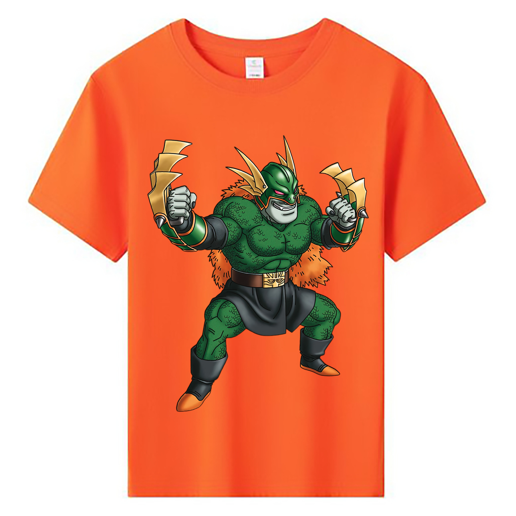 （画像用） ドラゴンクエスト Doragon Kuesuto Dragon Quest 綿100％キッズTシャツ（フロントプリント）