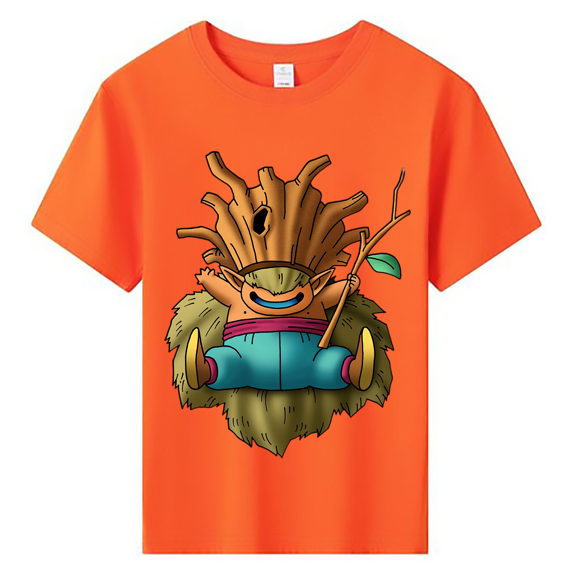 （画像用） ドラゴンクエスト Doragon Kuesuto Dragon Quest 綿100％キッズTシャツ（フロントプリント）