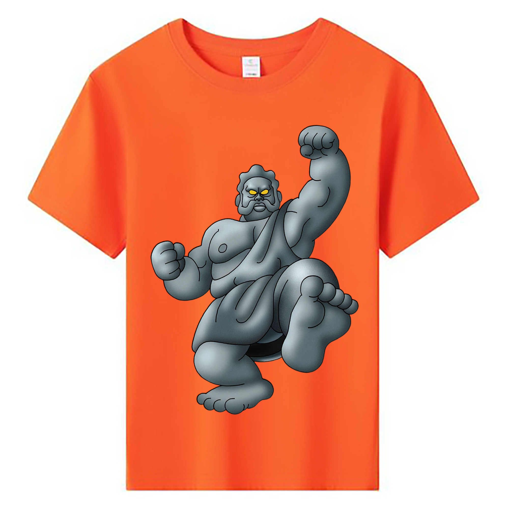 （画像用） ドラゴンクエスト Doragon Kuesuto Dragon Quest 綿100％キッズTシャツ（フロントプリント）