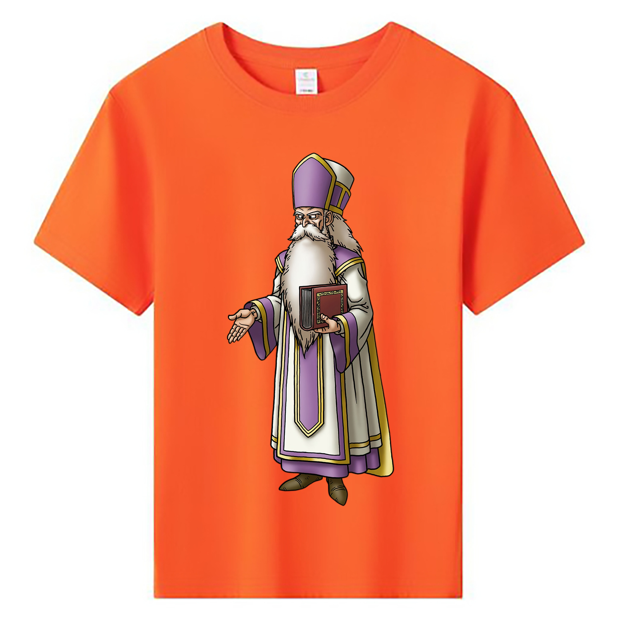 （画像用） ドラゴンクエスト Doragon Kuesuto Dragon Quest 綿100％キッズTシャツ（フロントプリント）