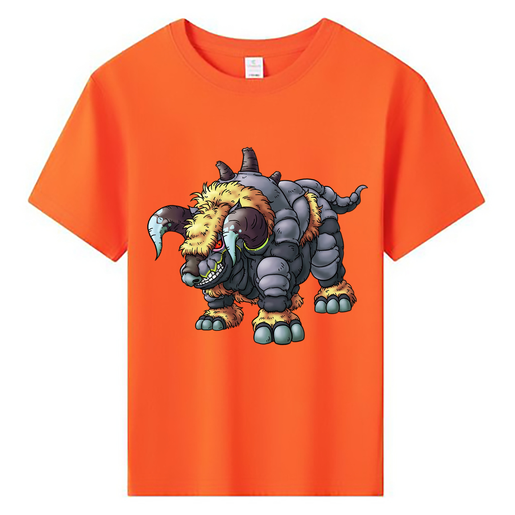 （画像用） ドラゴンクエスト Doragon Kuesuto Dragon Quest 綿100％キッズTシャツ（フロントプリント）