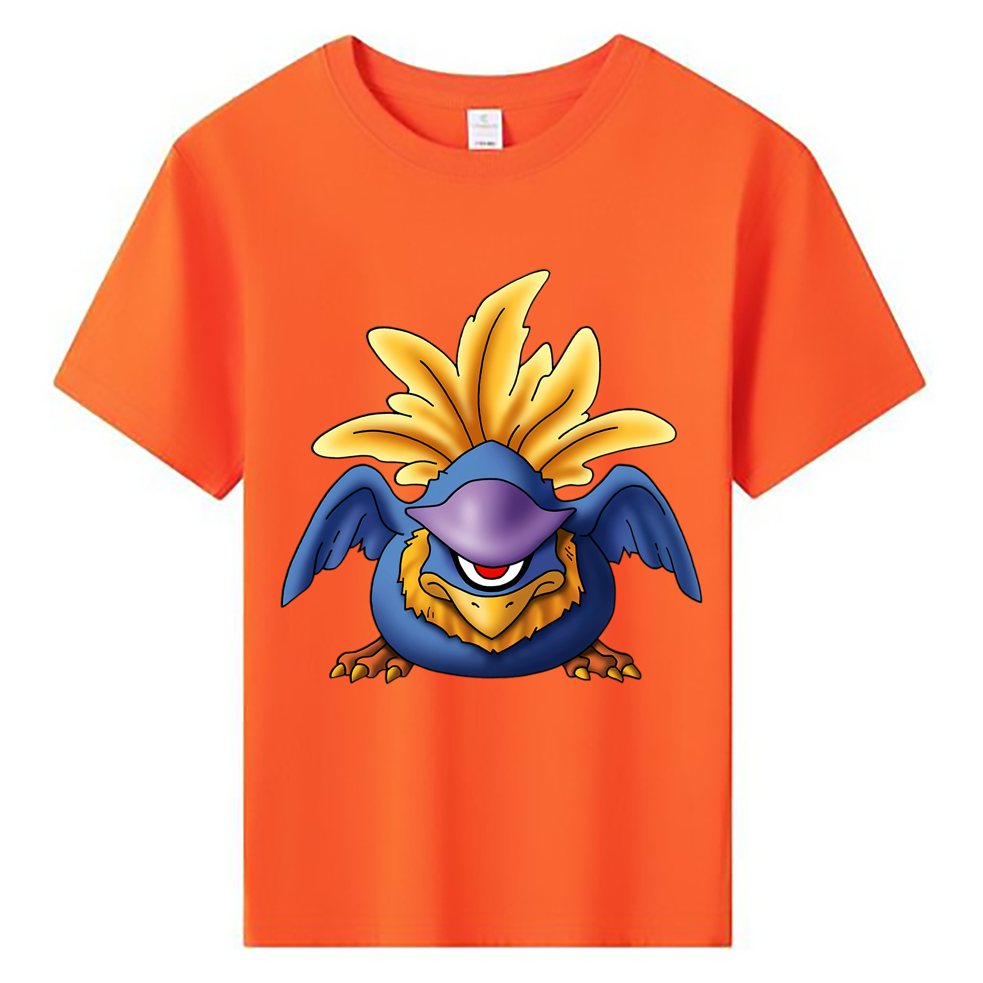 （画像用） ドラゴンクエスト Doragon Kuesuto Dragon Quest 綿100％キッズTシャツ（フロントプリント）