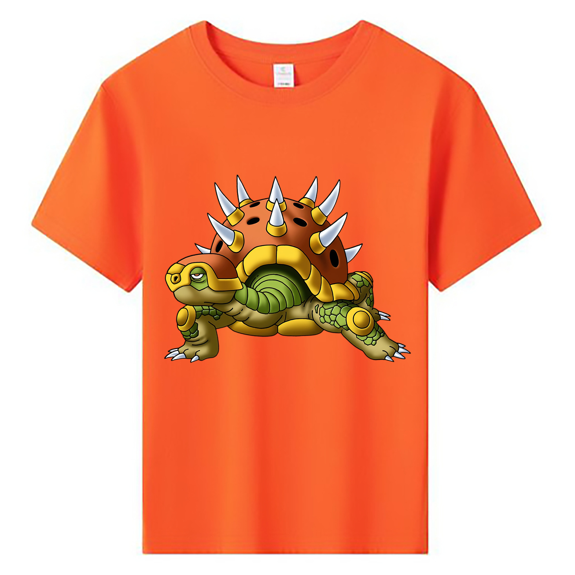 （画像用） ドラゴンクエスト Doragon Kuesuto Dragon Quest 綿100％キッズTシャツ（フロントプリント）