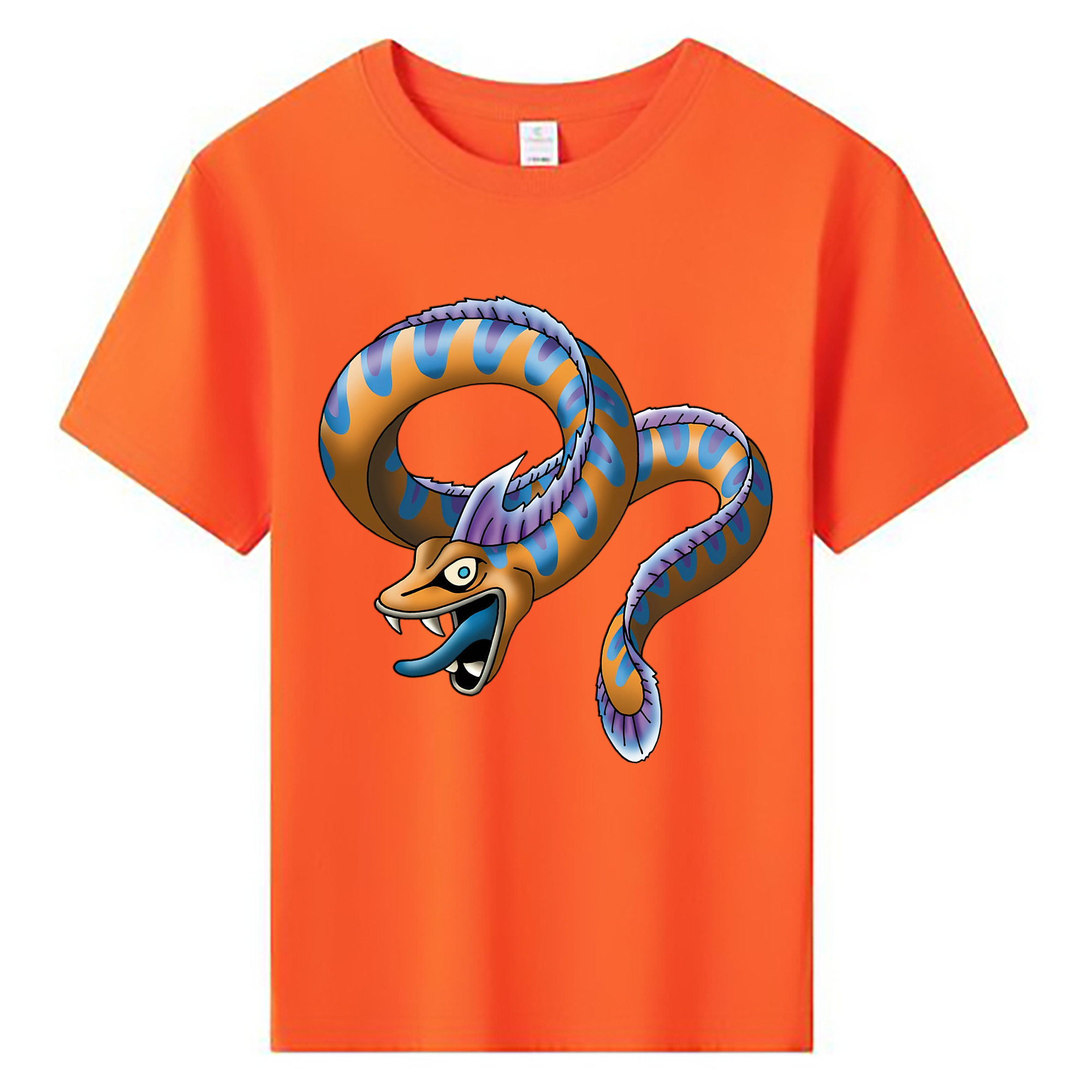 （画像用） ドラゴンクエスト Doragon Kuesuto Dragon Quest 綿100％キッズTシャツ（フロントプリント）