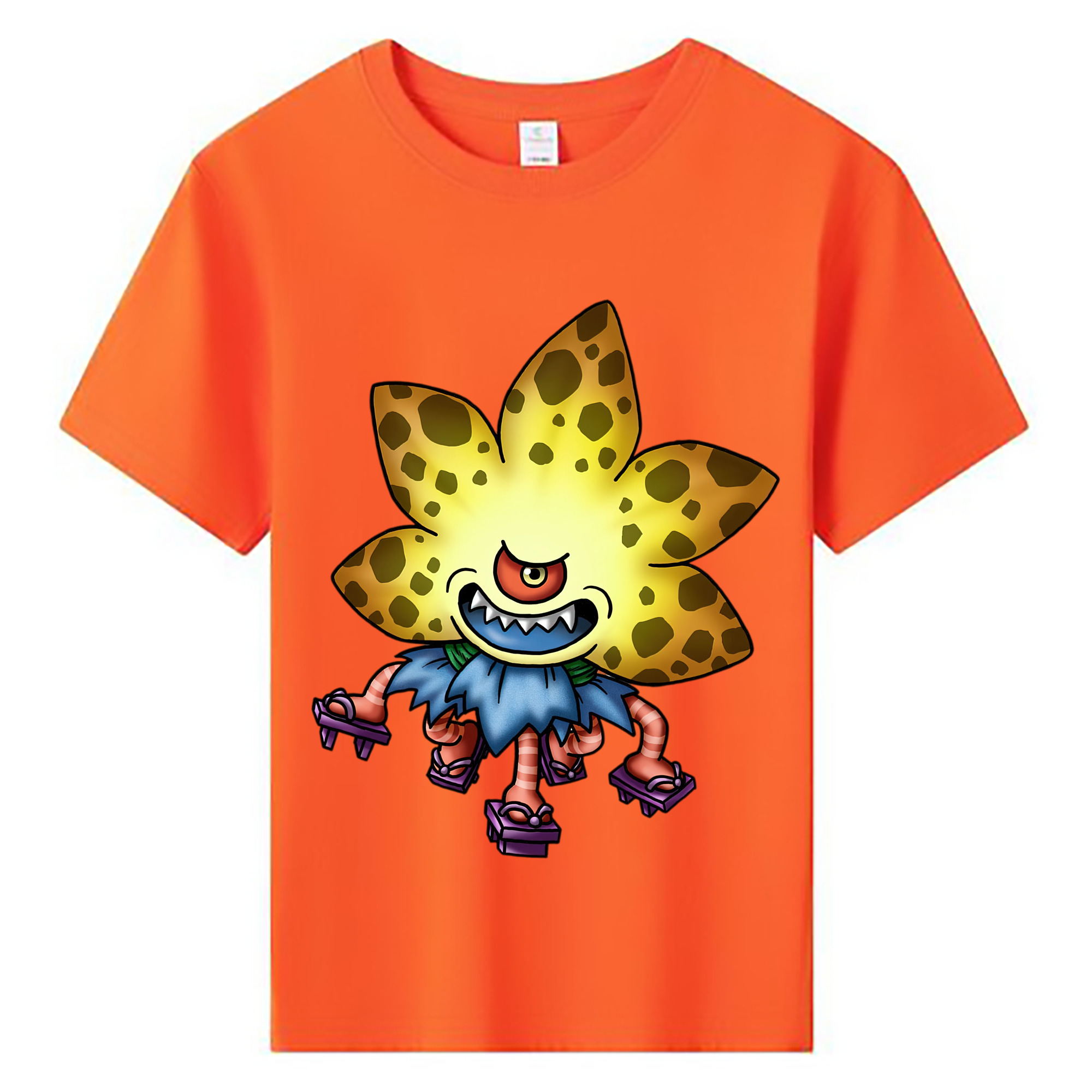 （画像用） ドラゴンクエスト Doragon Kuesuto Dragon Quest 綿100％キッズTシャツ（フロントプリント）