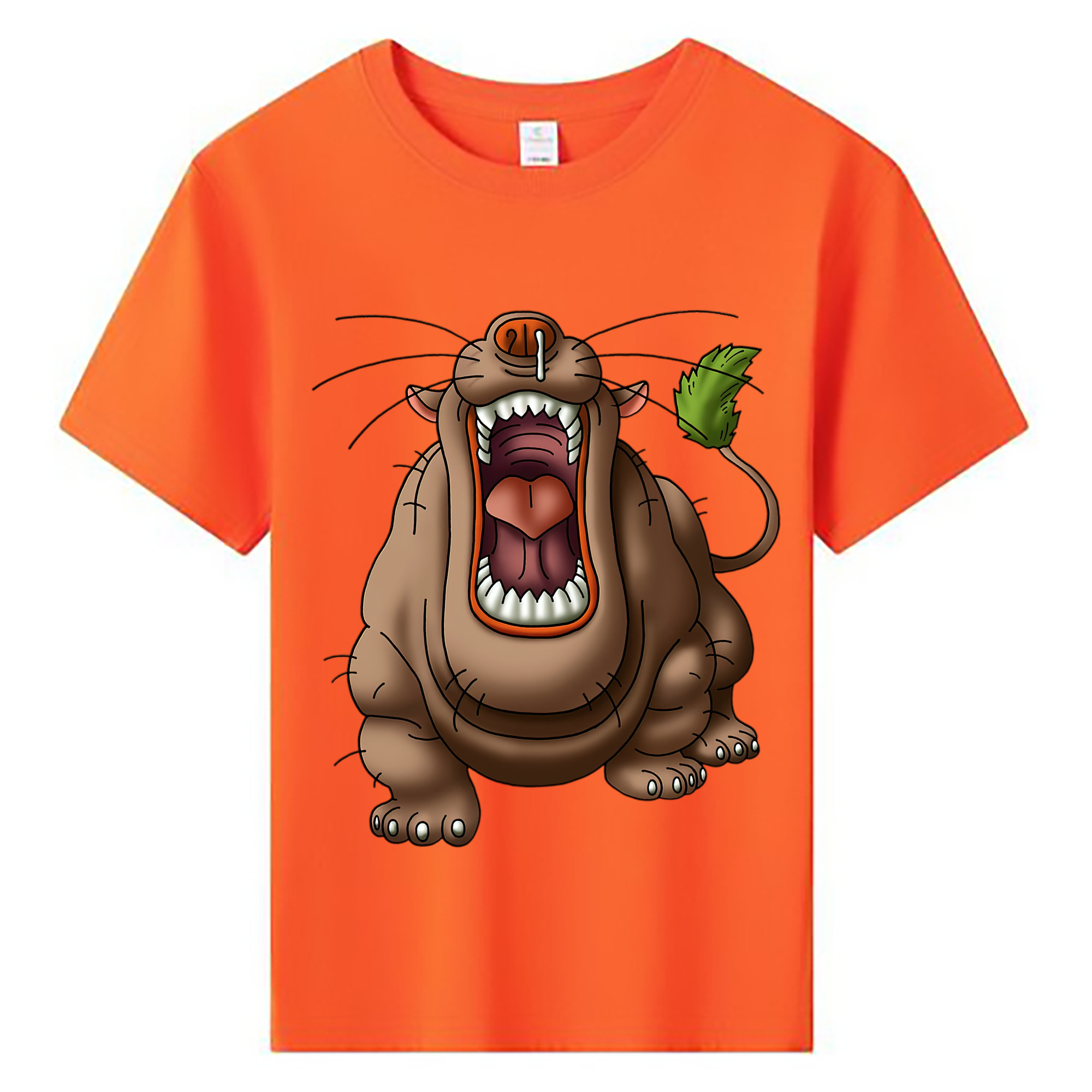 （画像用） ドラゴンクエスト Doragon Kuesuto Dragon Quest 綿100％キッズTシャツ（フロントプリント）