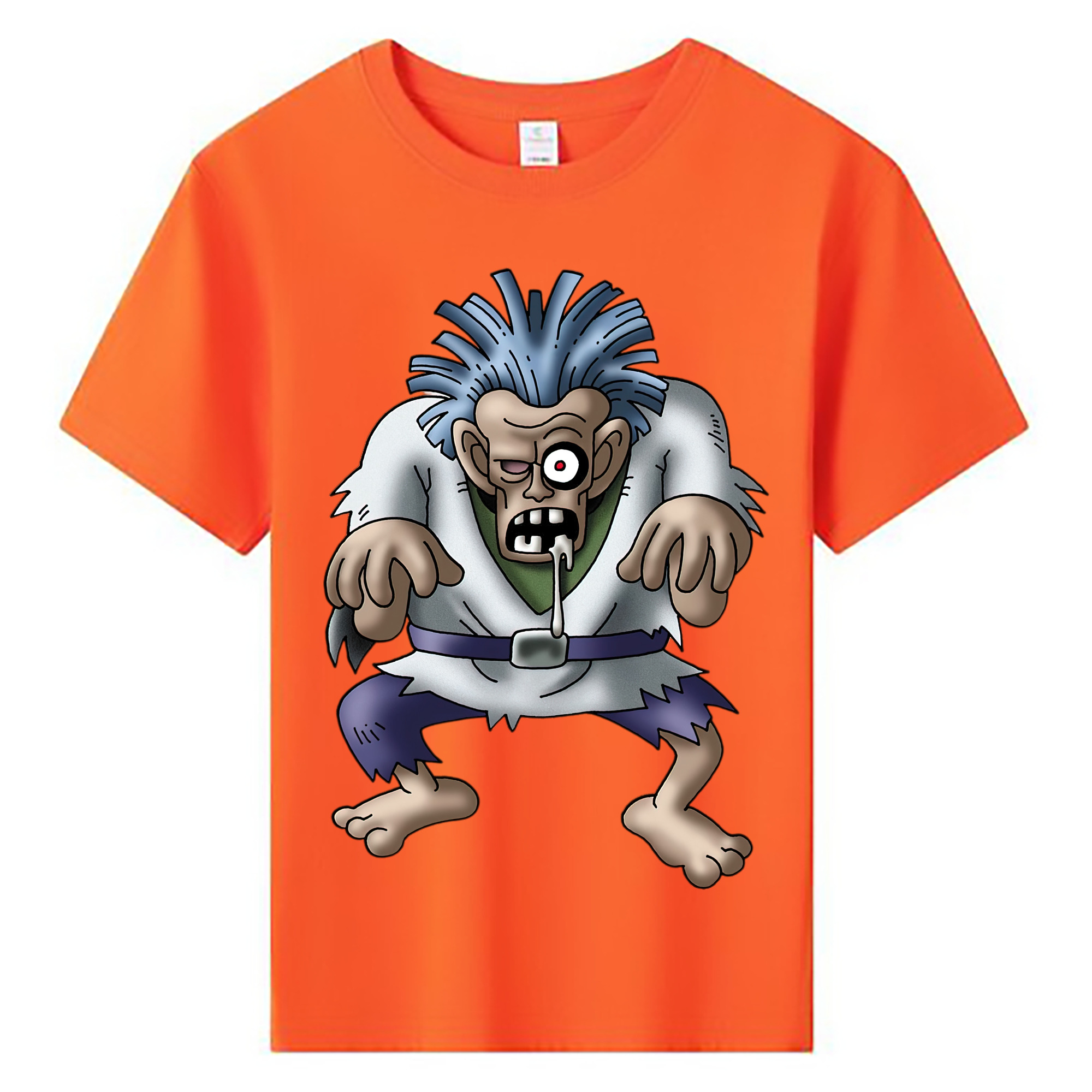 （画像用） ドラゴンクエスト Doragon Kuesuto Dragon Quest 綿100％キッズTシャツ（フロントプリント）