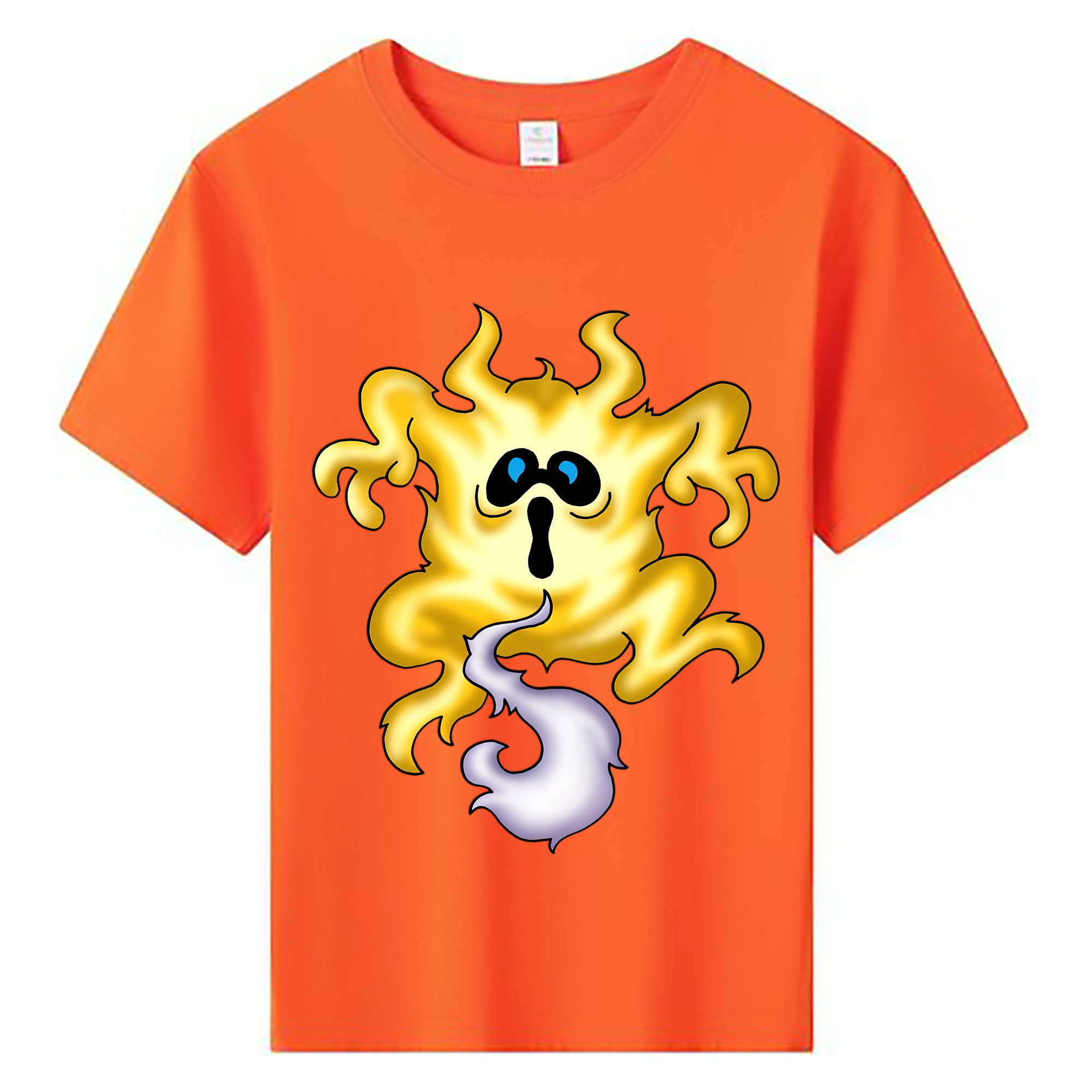 （画像用） ドラゴンクエスト Doragon Kuesuto Dragon Quest 綿100％キッズTシャツ（フロントプリント）