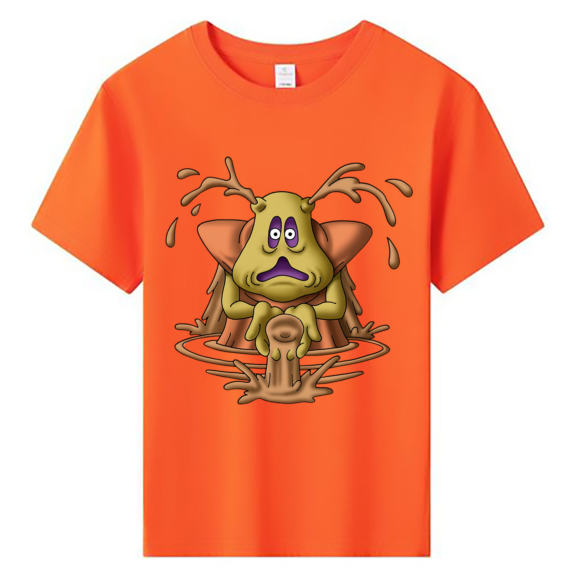 （画像用） ドラゴンクエスト Doragon Kuesuto Dragon Quest 綿100％キッズTシャツ（フロントプリント）
