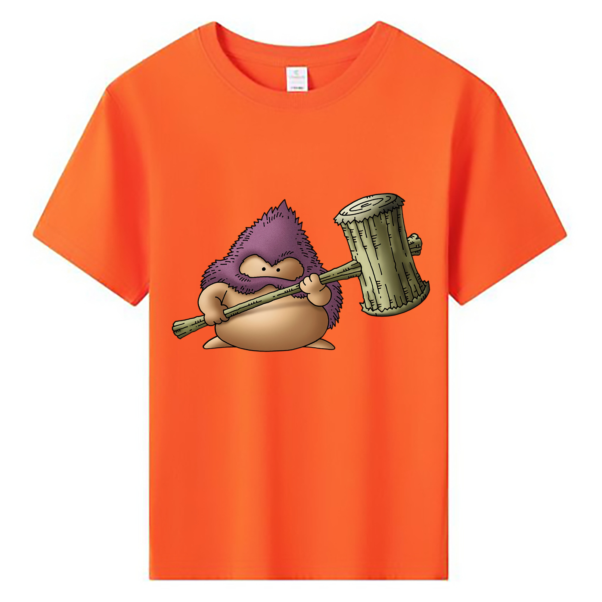 （画像用） ドラゴンクエスト Doragon Kuesuto Dragon Quest 綿100％キッズTシャツ（フロントプリント）
