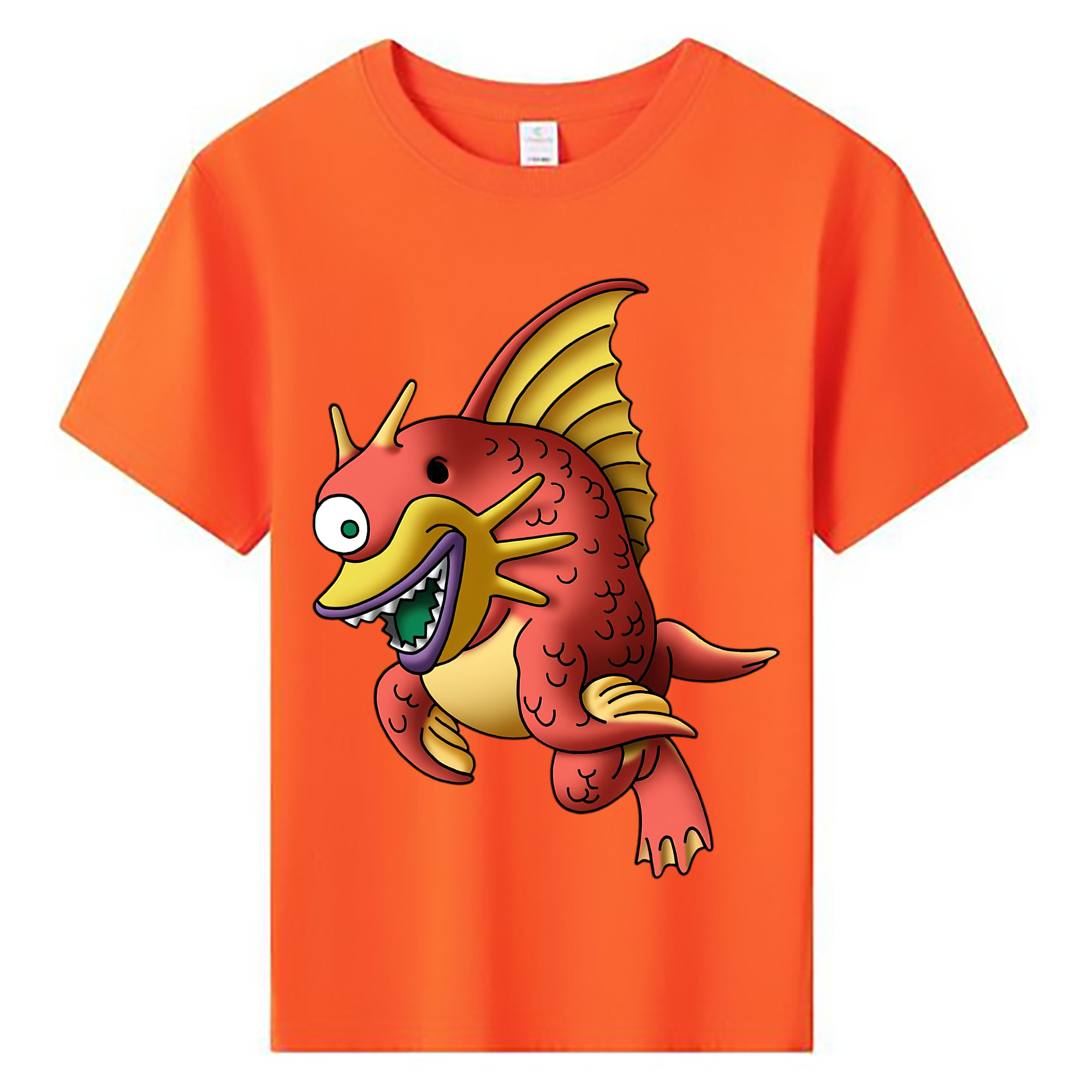 （画像用） ドラゴンクエスト Doragon Kuesuto Dragon Quest 綿100％キッズTシャツ（フロントプリント）