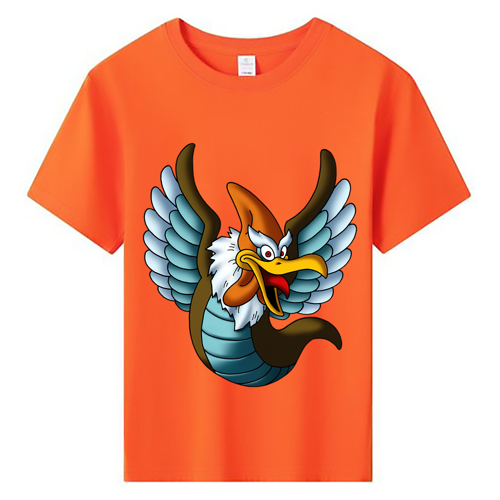 （画像用） ドラゴンクエスト Doragon Kuesuto Dragon Quest 綿100％キッズTシャツ（フロントプリント）