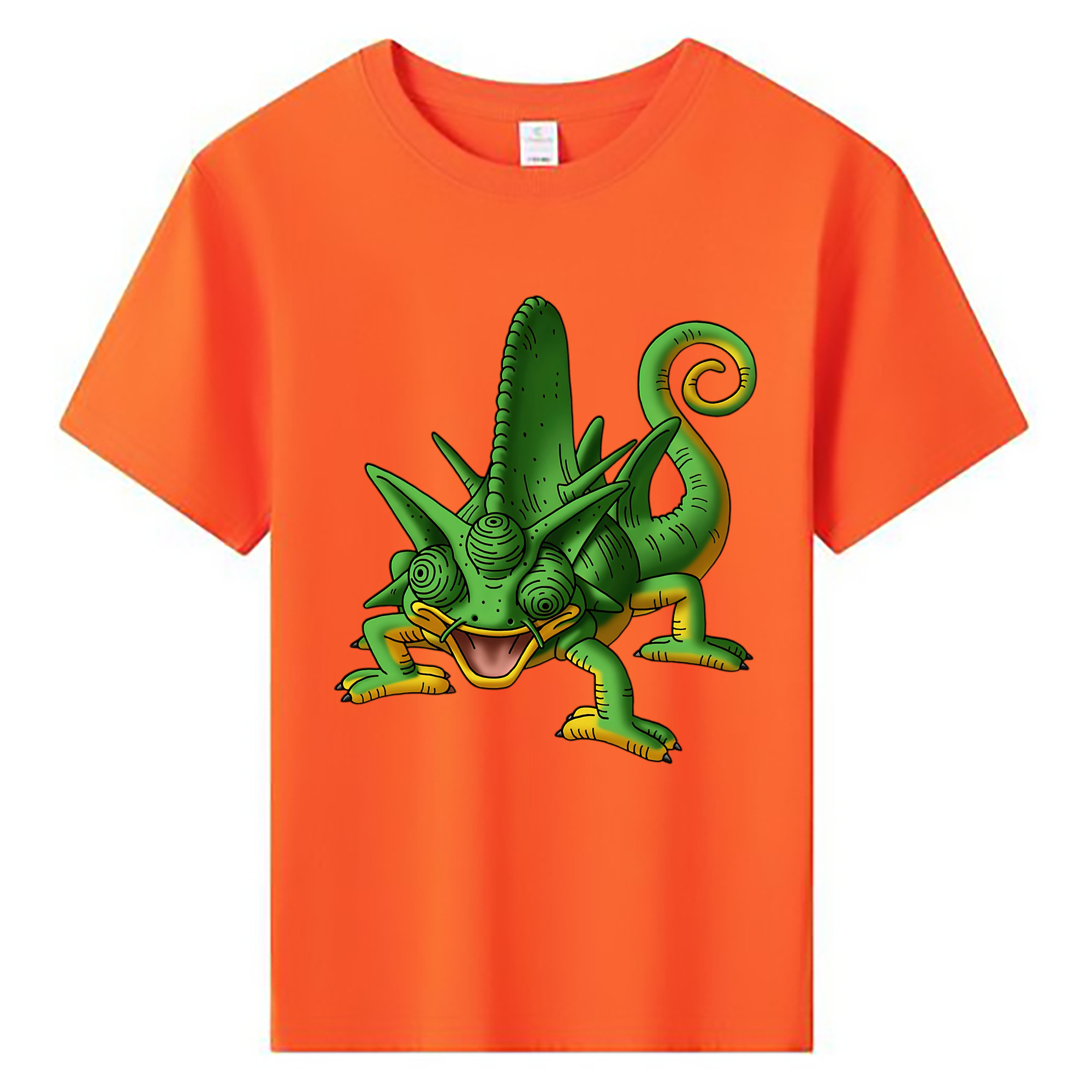 （画像用） ドラゴンクエスト Doragon Kuesuto Dragon Quest 綿100％キッズTシャツ（フロントプリント）