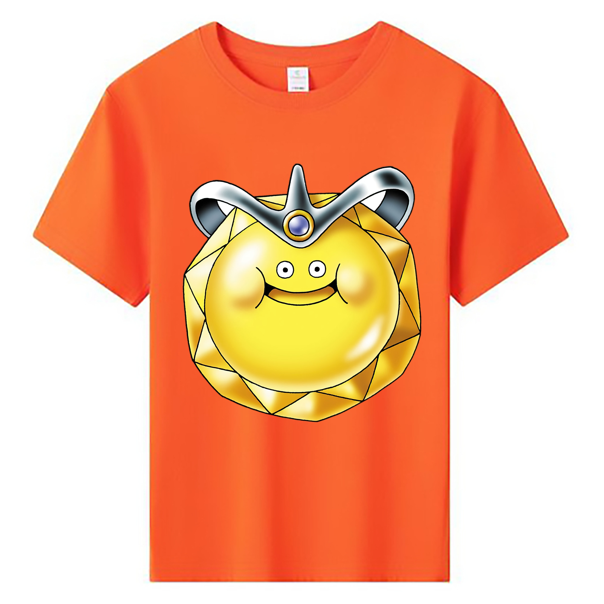 （画像用） ドラゴンクエスト Doragon Kuesuto Dragon Quest 綿100％キッズTシャツ（フロントプリント）