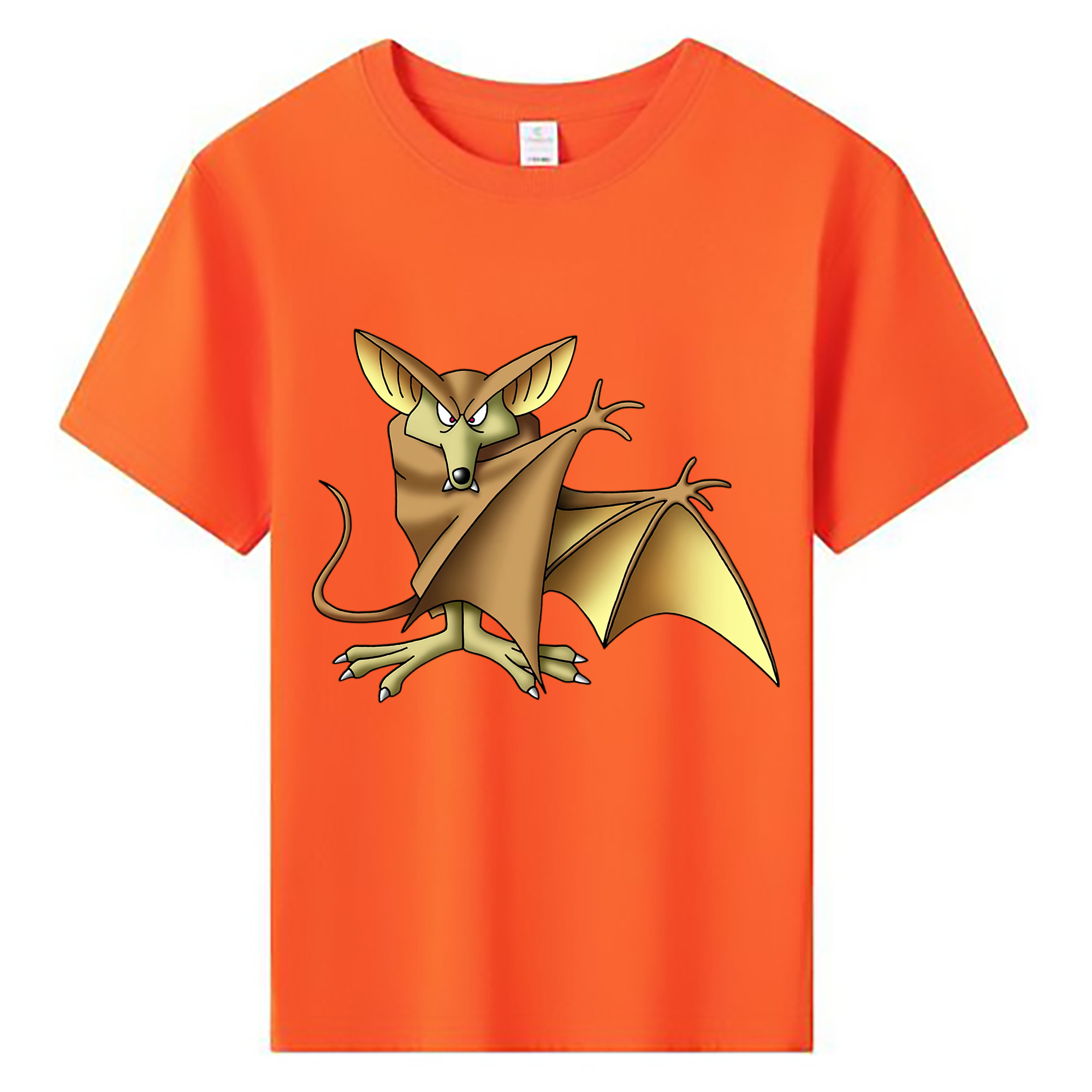 （画像用） ドラゴンクエスト Doragon Kuesuto Dragon Quest 綿100％キッズTシャツ（フロントプリント）