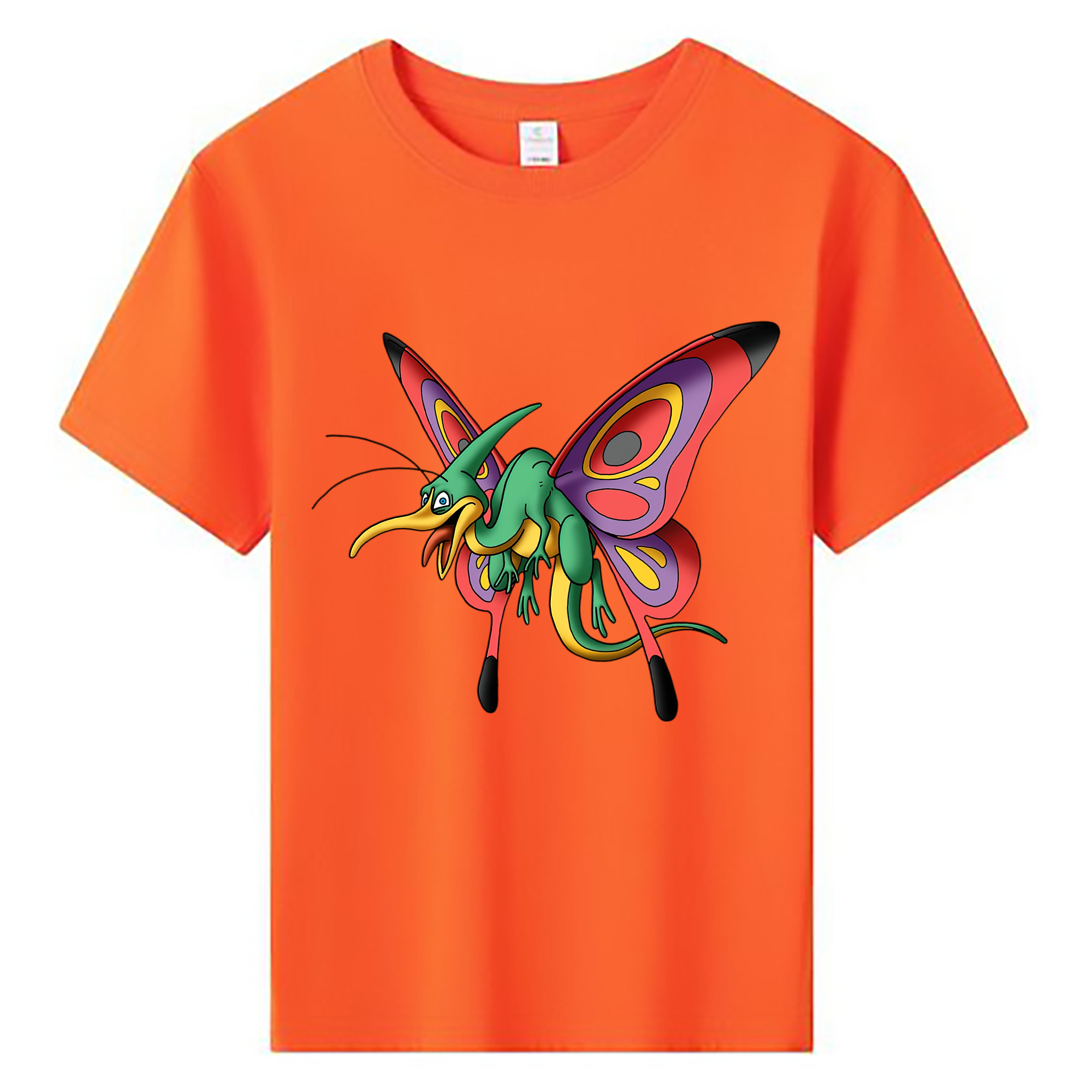 （画像用） ドラゴンクエスト Doragon Kuesuto Dragon Quest 綿100％キッズTシャツ（フロントプリント）