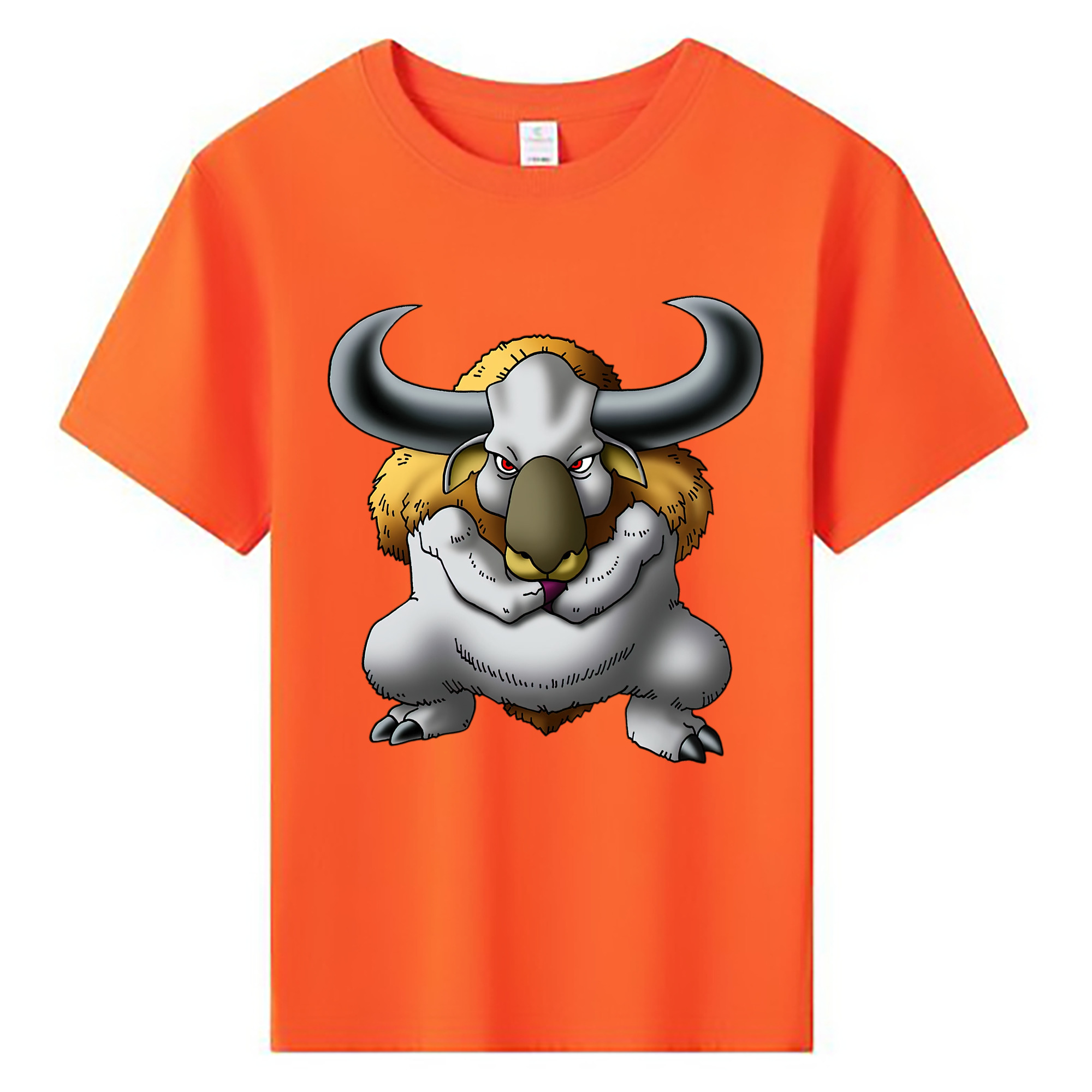 （画像用） ドラゴンクエスト Doragon Kuesuto Dragon Quest 綿100％キッズTシャツ（フロントプリント）