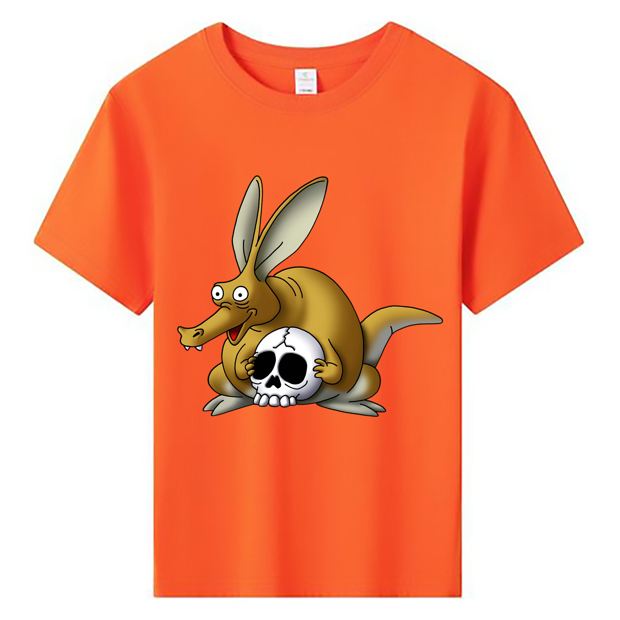 （画像用） ドラゴンクエスト Doragon Kuesuto Dragon Quest 綿100％キッズTシャツ（フロントプリント）