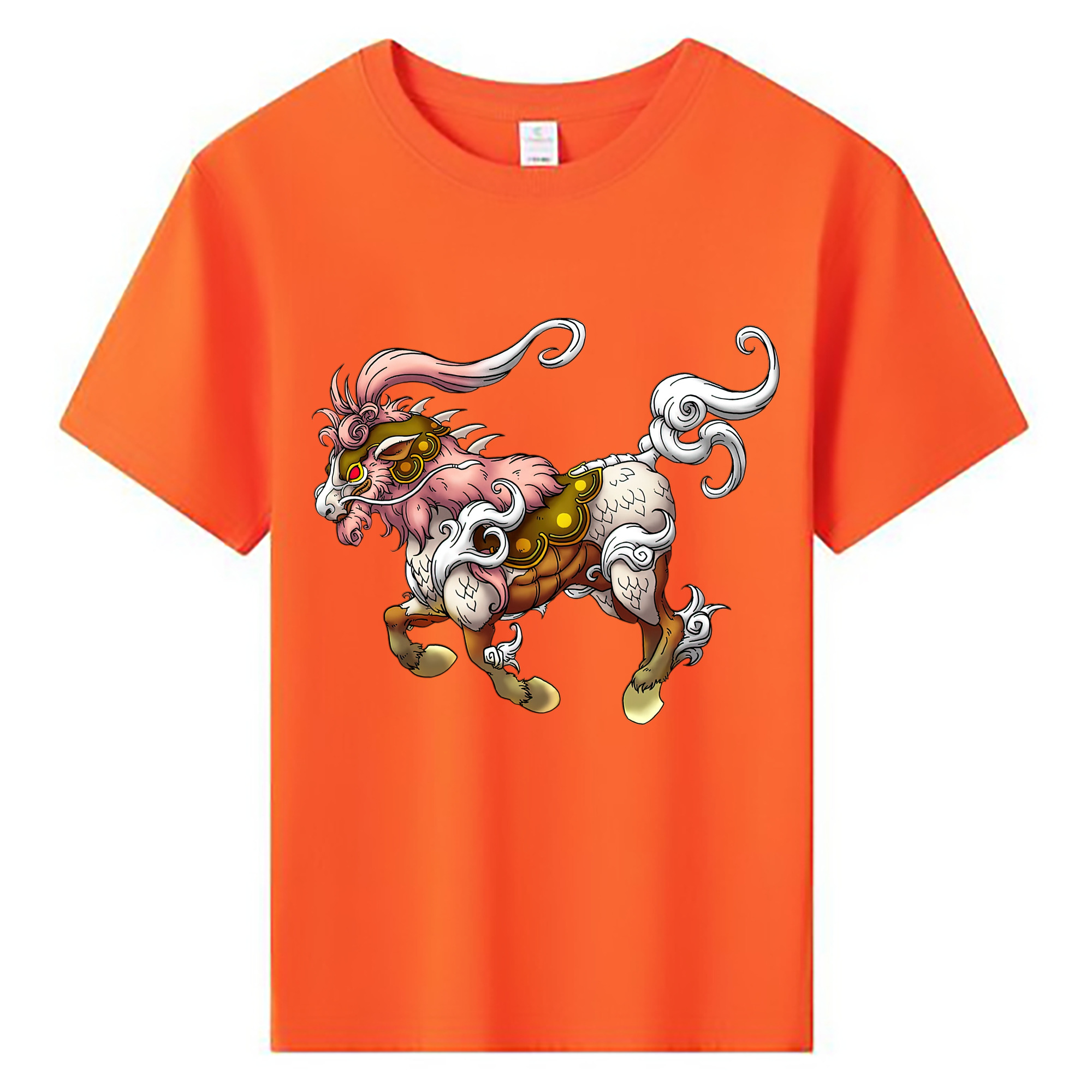 （画像用） ドラゴンクエスト Doragon Kuesuto Dragon Quest 綿100％キッズTシャツ（フロントプリント）