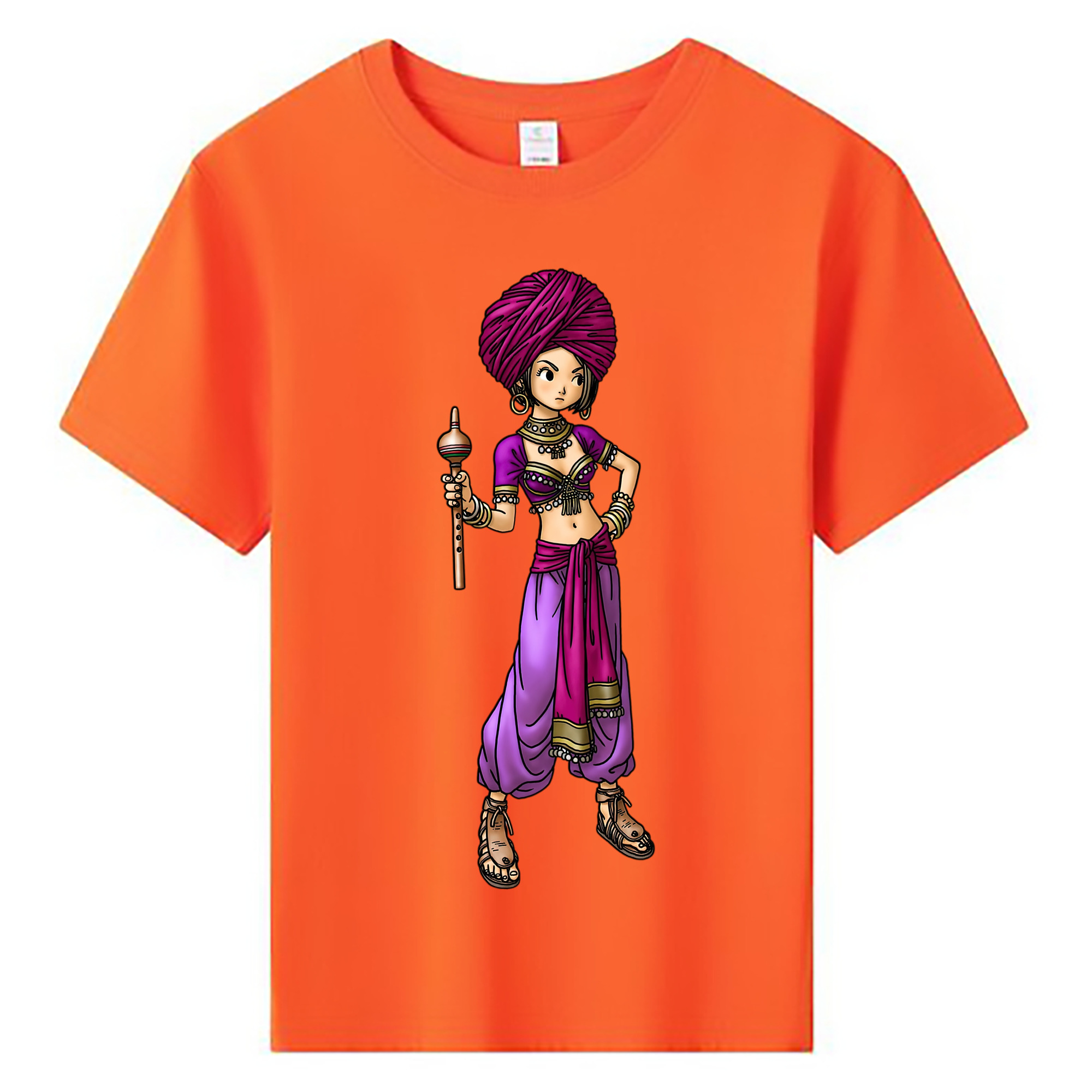 （画像用） ドラゴンクエスト Doragon Kuesuto Dragon Quest 綿100％キッズTシャツ（フロントプリント）