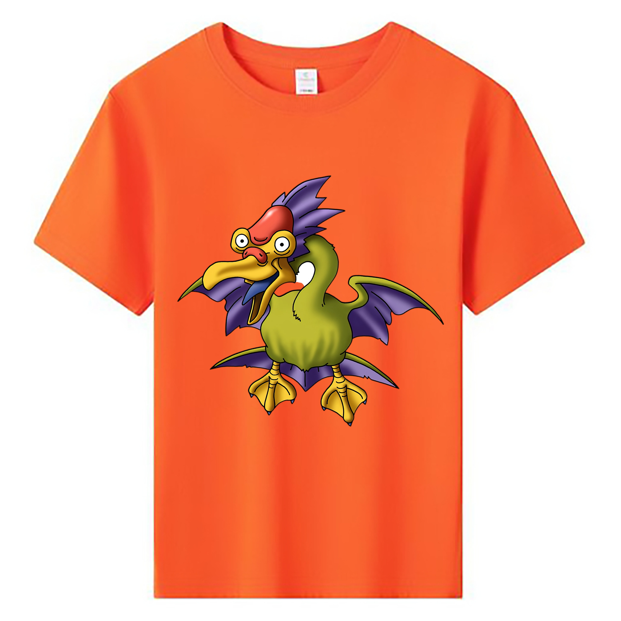 （画像用） ドラゴンクエスト Doragon Kuesuto Dragon Quest 綿100％キッズTシャツ（フロントプリント）