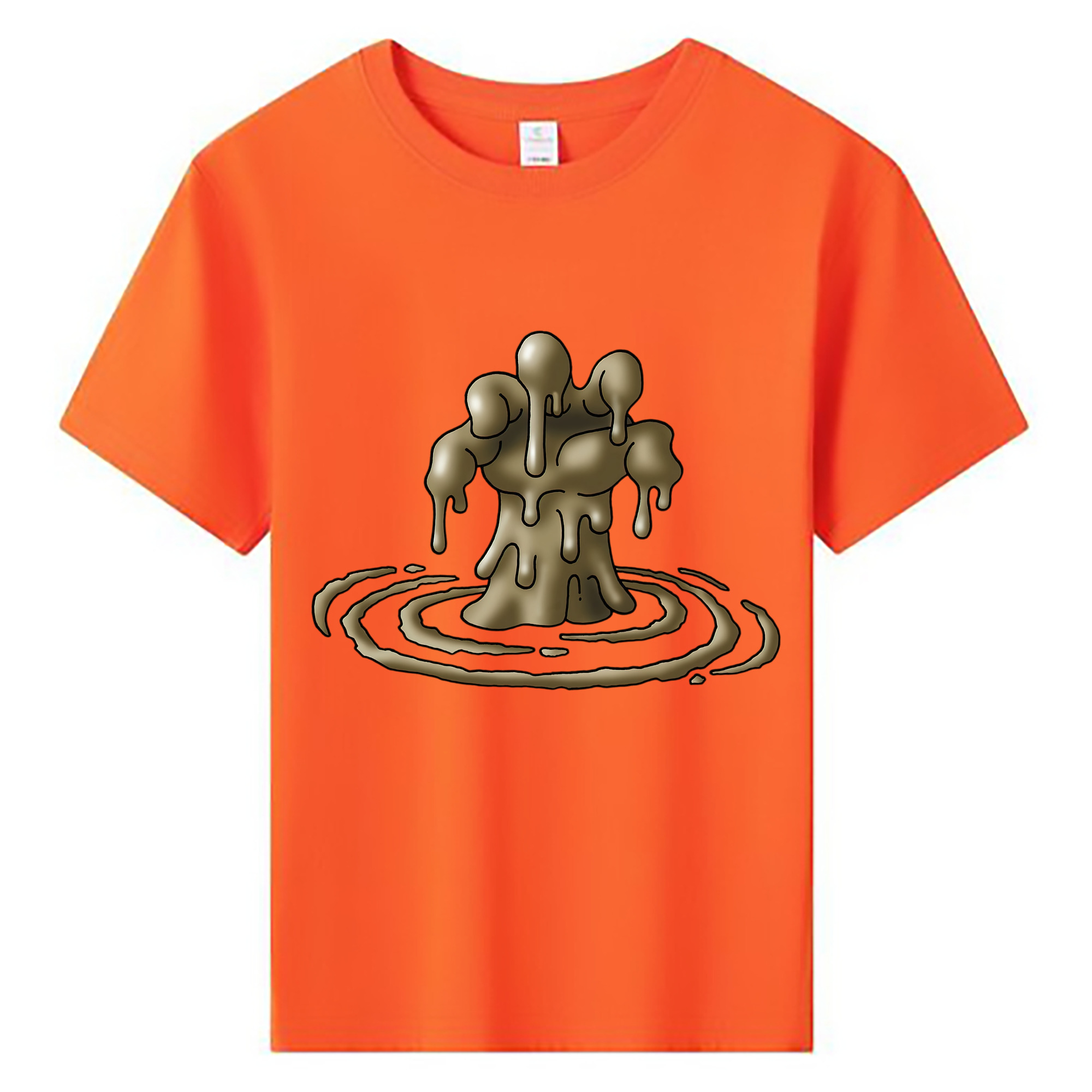 （画像用） ドラゴンクエスト Doragon Kuesuto Dragon Quest 綿100％キッズTシャツ（フロントプリント）
