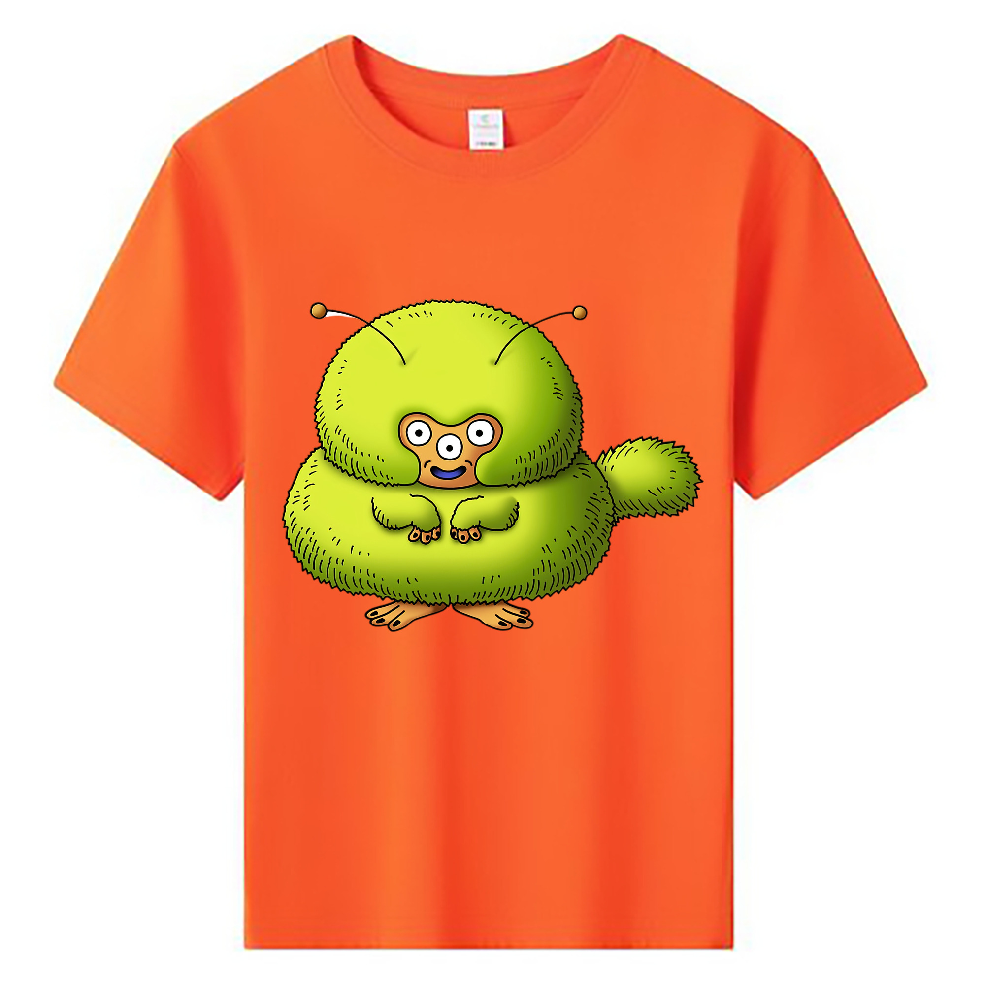 （画像用） ドラゴンクエスト Doragon Kuesuto Dragon Quest 綿100％キッズTシャツ（フロントプリント）
