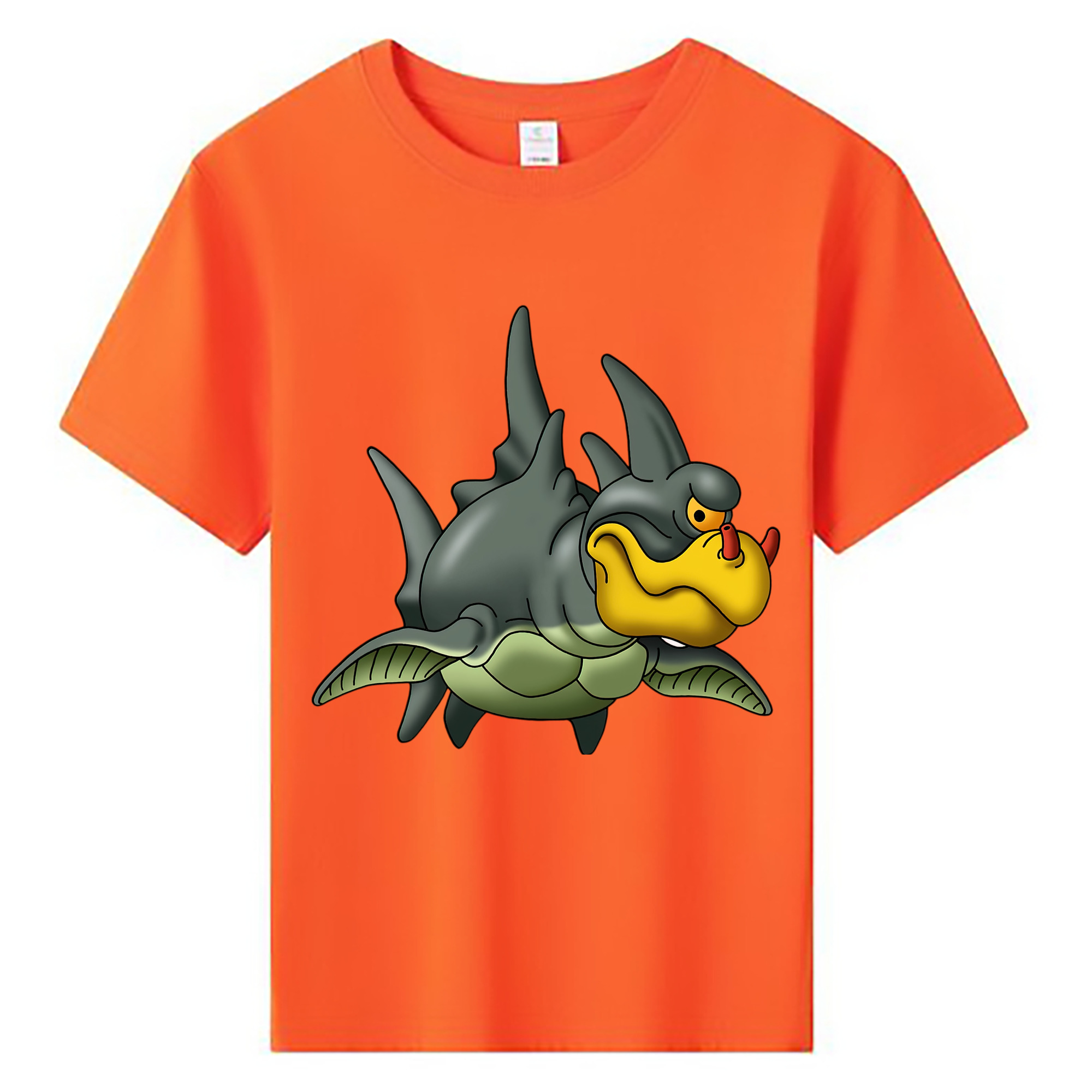 （画像用） ドラゴンクエスト Doragon Kuesuto Dragon Quest 綿100％キッズTシャツ（フロントプリント）