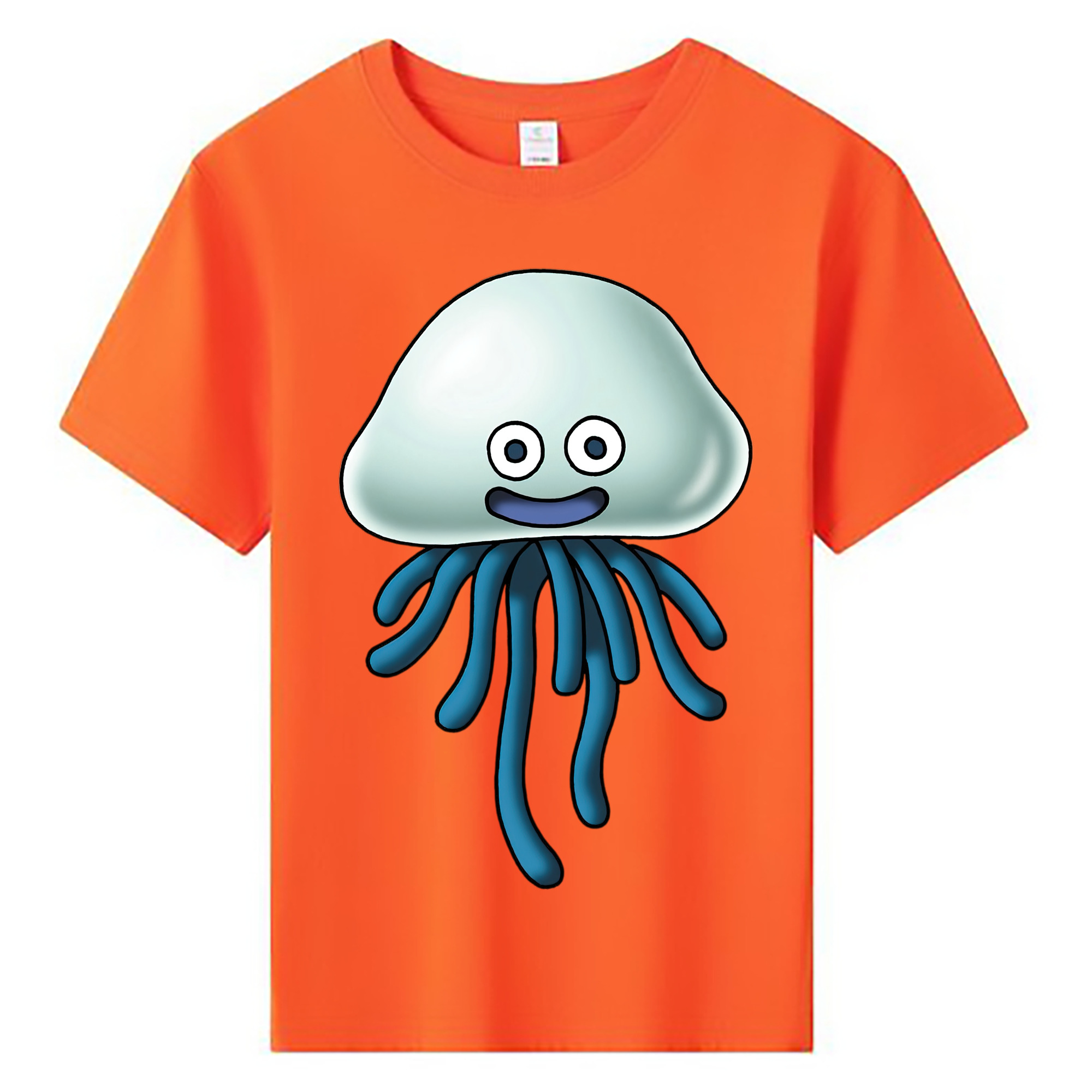 （画像用） ドラゴンクエスト Doragon Kuesuto Dragon Quest 綿100％キッズTシャツ（フロントプリント）