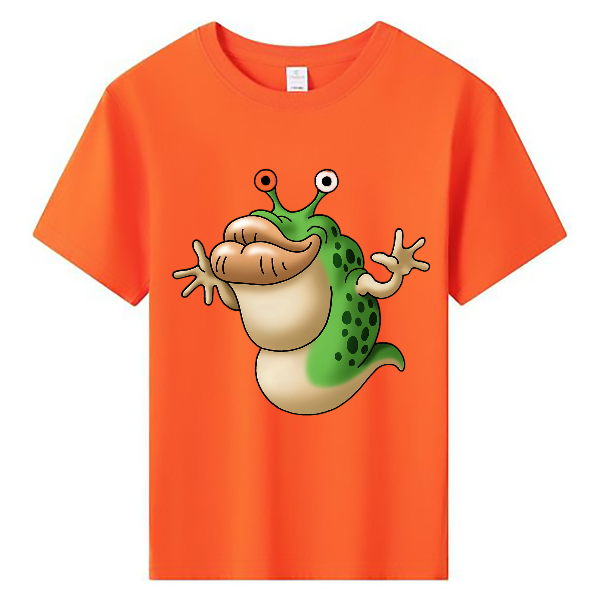 （画像用） ドラゴンクエスト Doragon Kuesuto Dragon Quest 綿100％キッズTシャツ（フロントプリント）