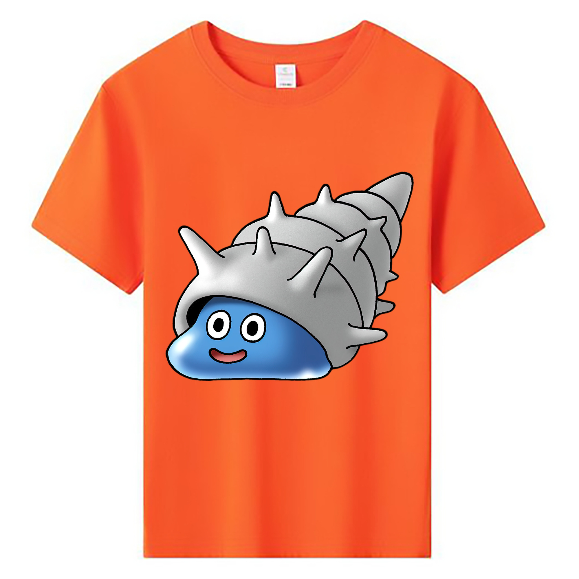 （画像用） ドラゴンクエスト Doragon Kuesuto Dragon Quest 綿100％キッズTシャツ（フロントプリント）