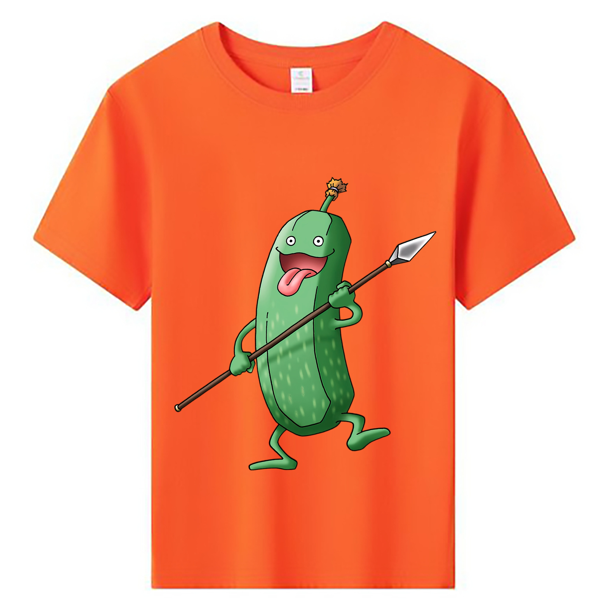 （画像用） ドラゴンクエスト Doragon Kuesuto Dragon Quest 綿100％キッズTシャツ（フロントプリント）