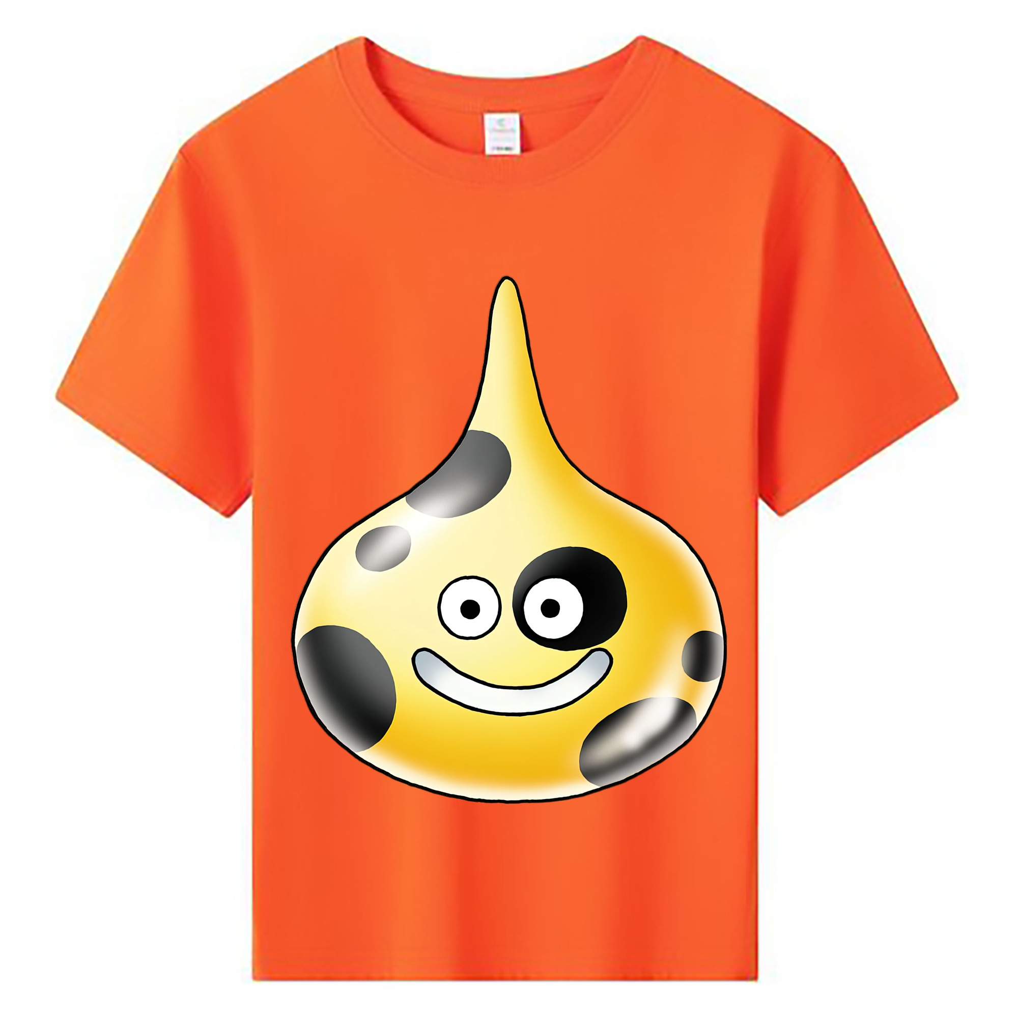 （画像用） ドラゴンクエスト Doragon Kuesuto Dragon Quest 綿100％キッズTシャツ（フロントプリント）