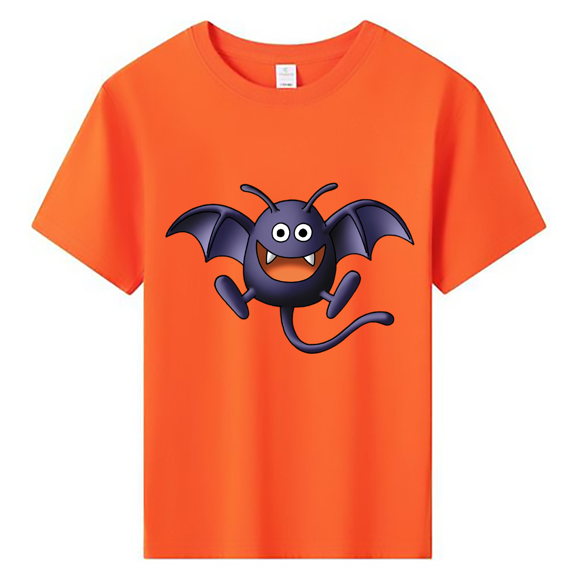 （画像用） ドラゴンクエスト Doragon Kuesuto Dragon Quest 綿100％キッズTシャツ（フロントプリント）