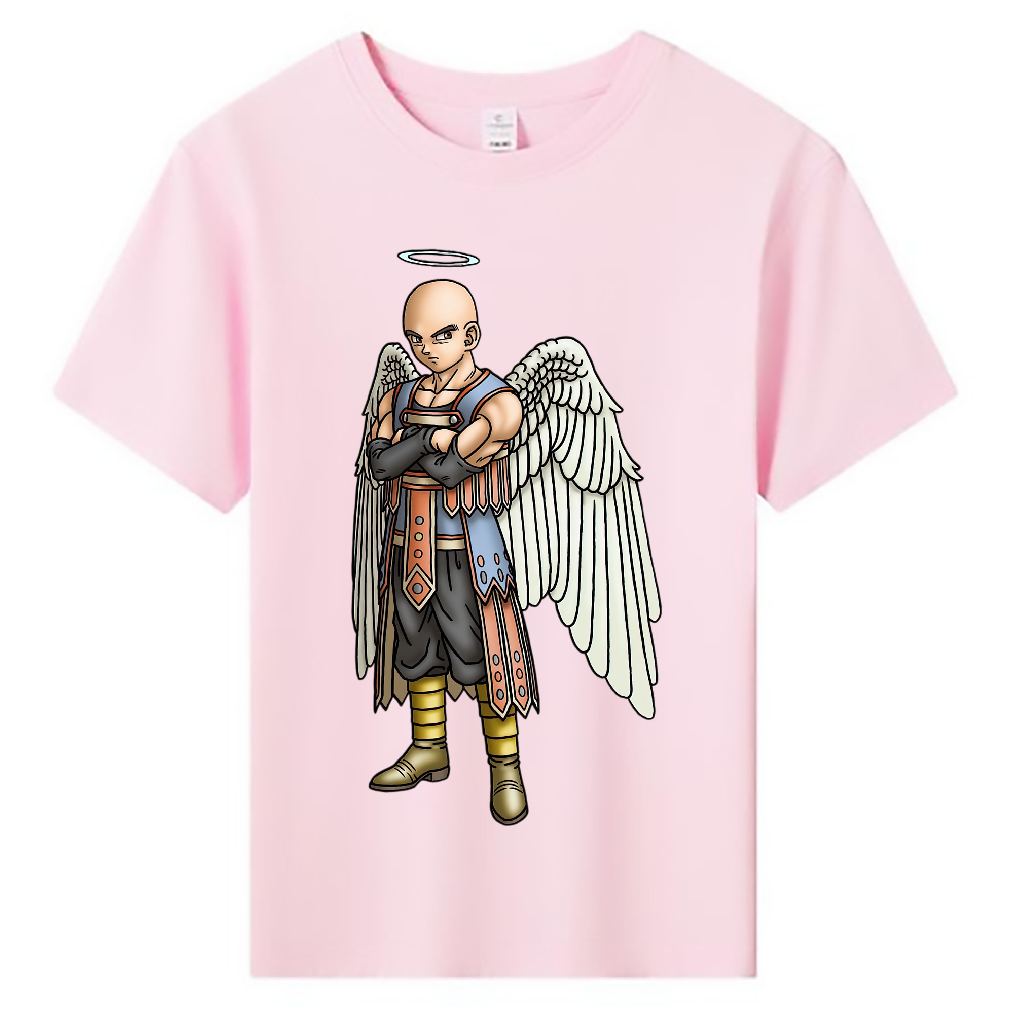 （画像用） ドラゴンクエスト Doragon Kuesuto Dragon Quest 綿100％キッズTシャツ（フロントプリント）