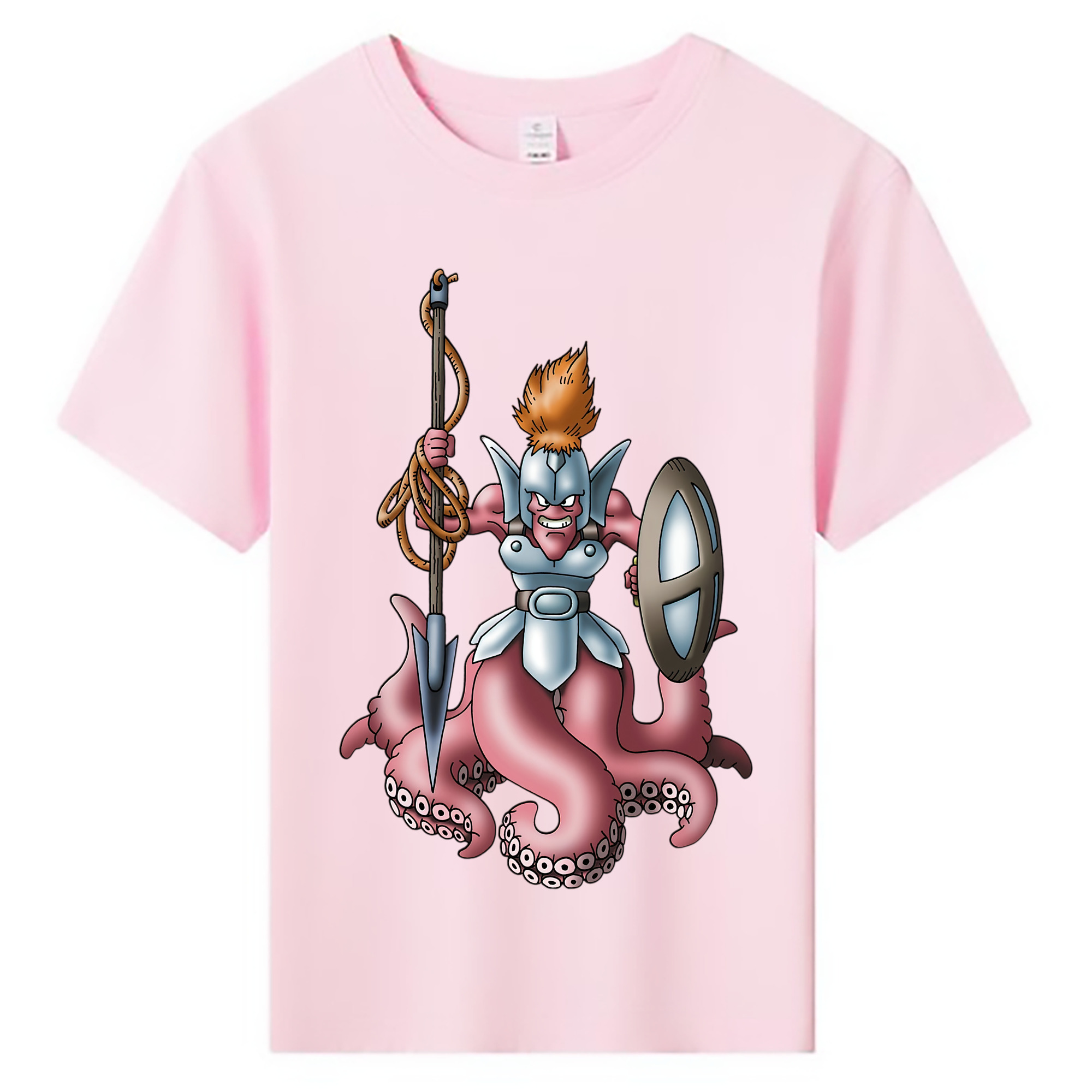 （画像用） ドラゴンクエスト Doragon Kuesuto Dragon Quest 綿100％キッズTシャツ（フロントプリント）