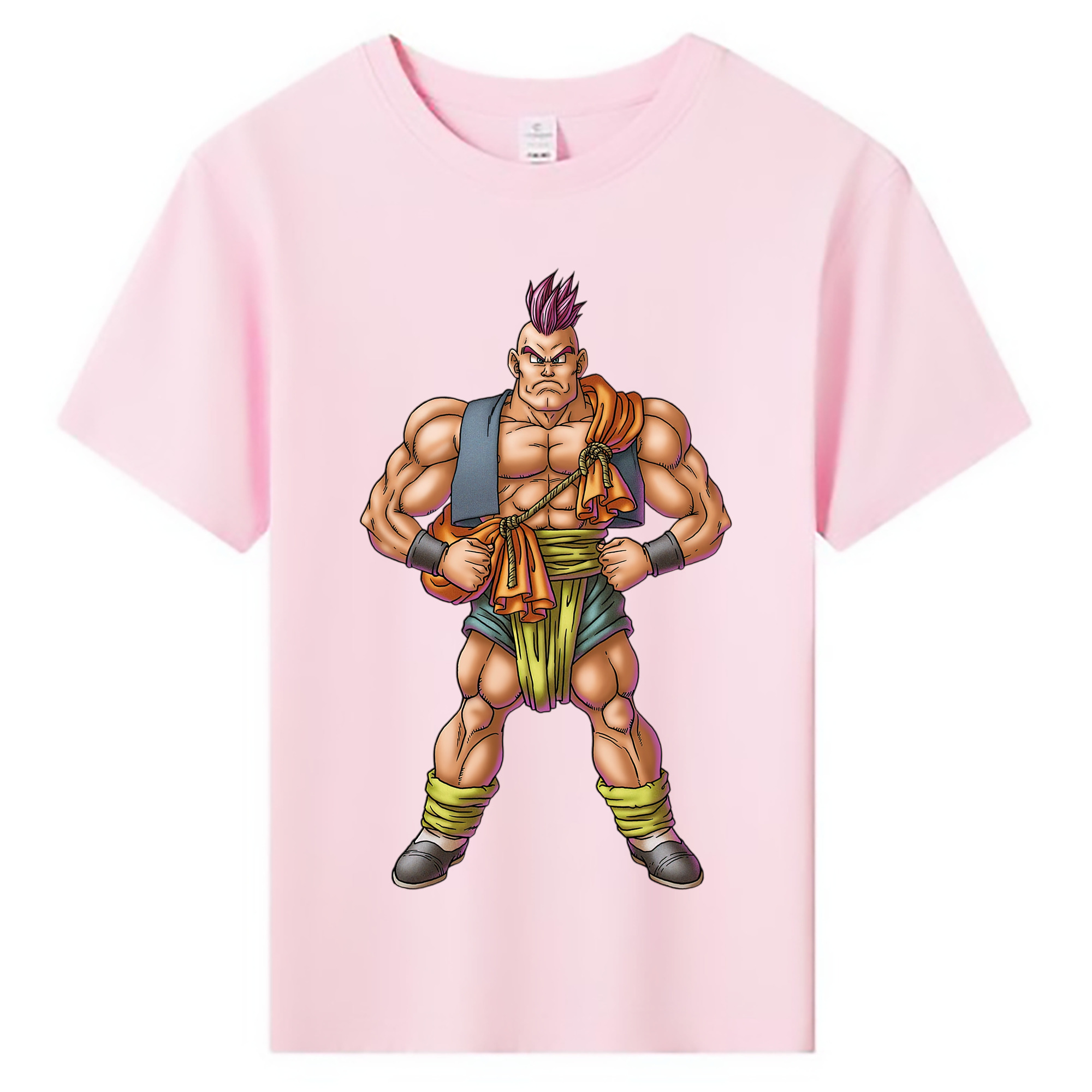 （画像用） ドラゴンクエスト Doragon Kuesuto Dragon Quest 綿100％キッズTシャツ（フロントプリント）