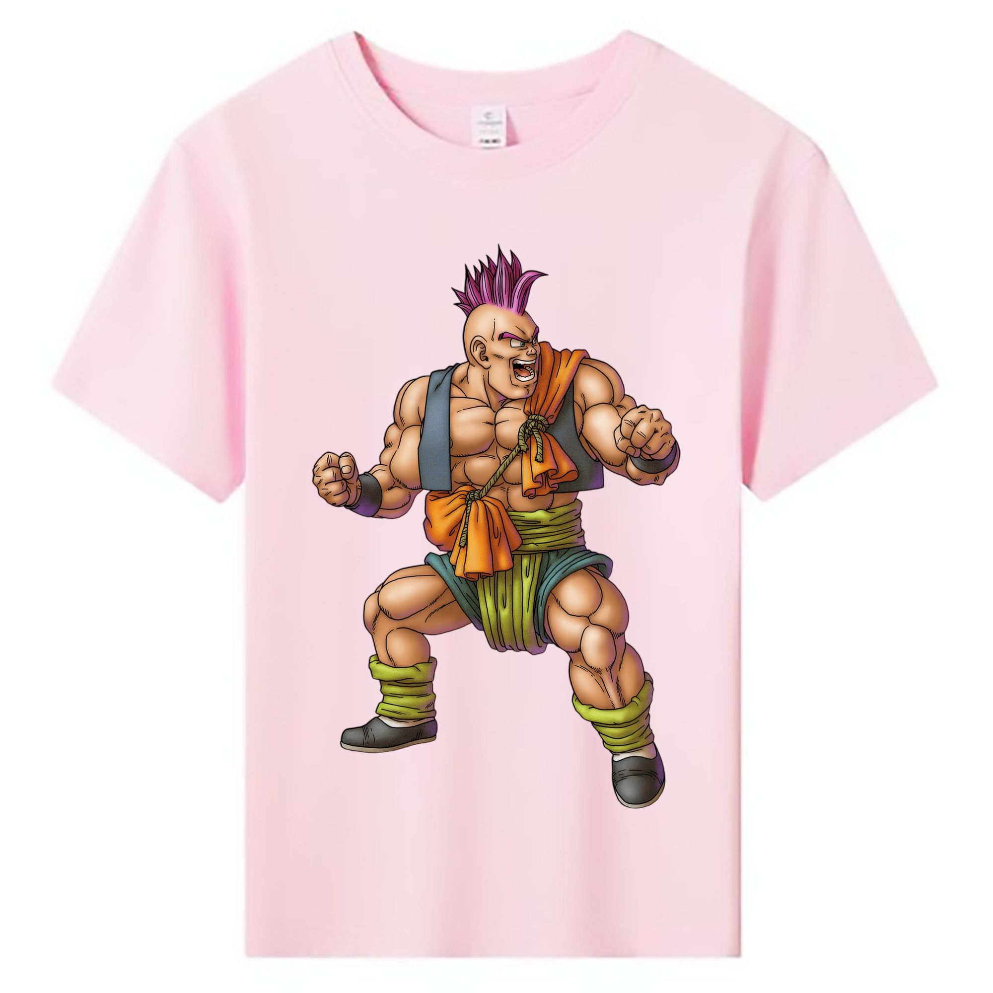 （画像用） ドラゴンクエスト Doragon Kuesuto Dragon Quest 綿100％キッズTシャツ（フロントプリント）