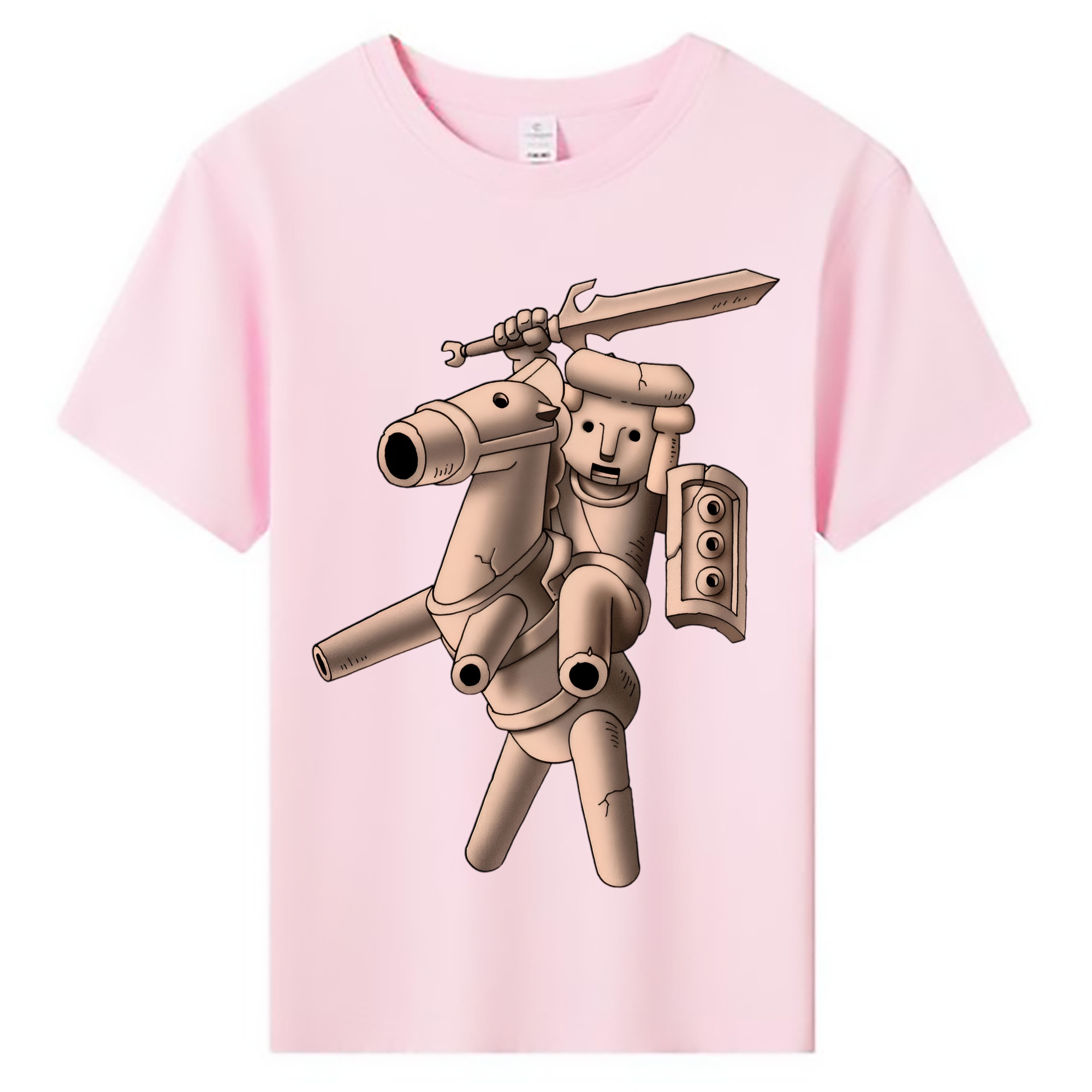 （画像用） ドラゴンクエスト Doragon Kuesuto Dragon Quest 綿100％キッズTシャツ（フロントプリント）