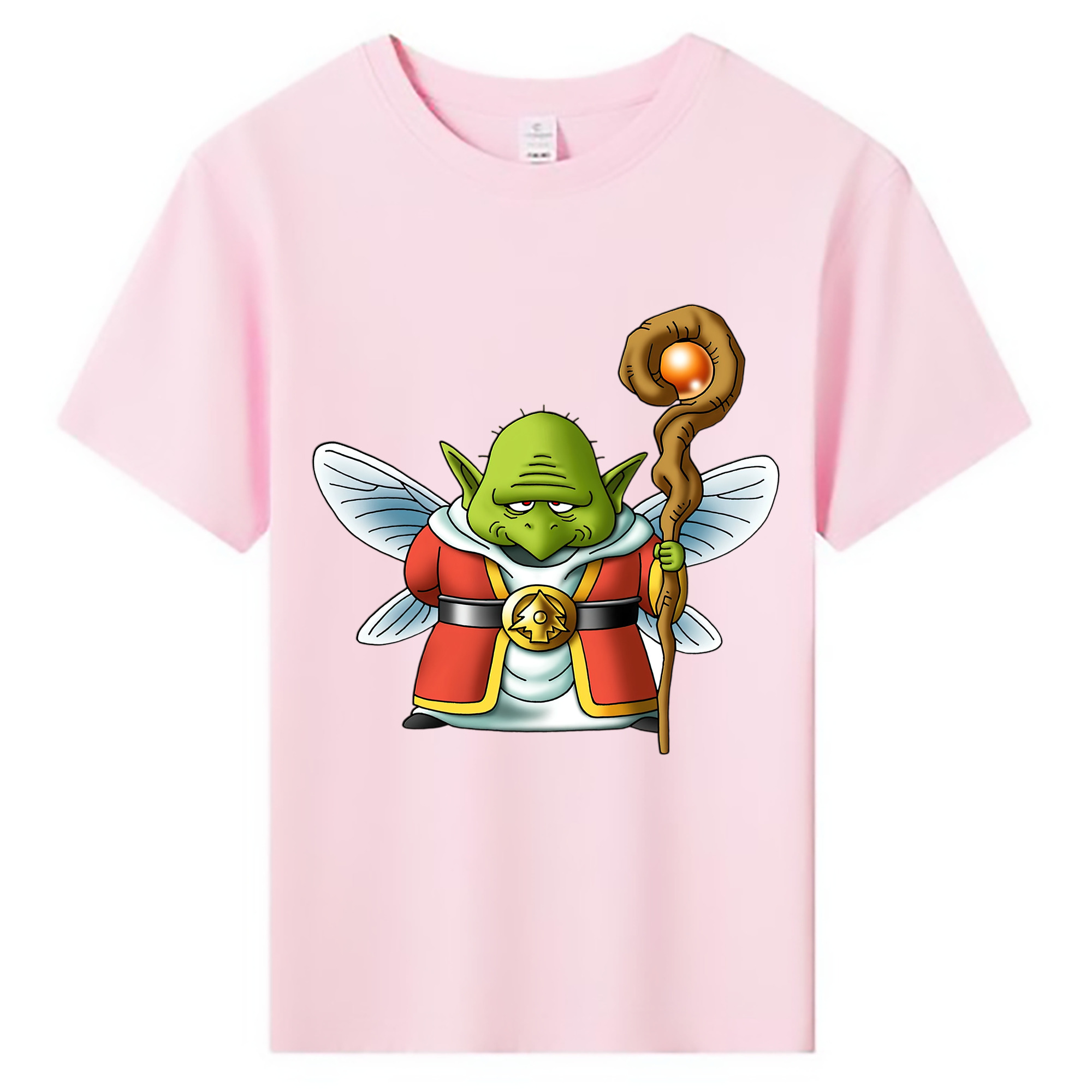（画像用） ドラゴンクエスト Doragon Kuesuto Dragon Quest 綿100％キッズTシャツ（フロントプリント）