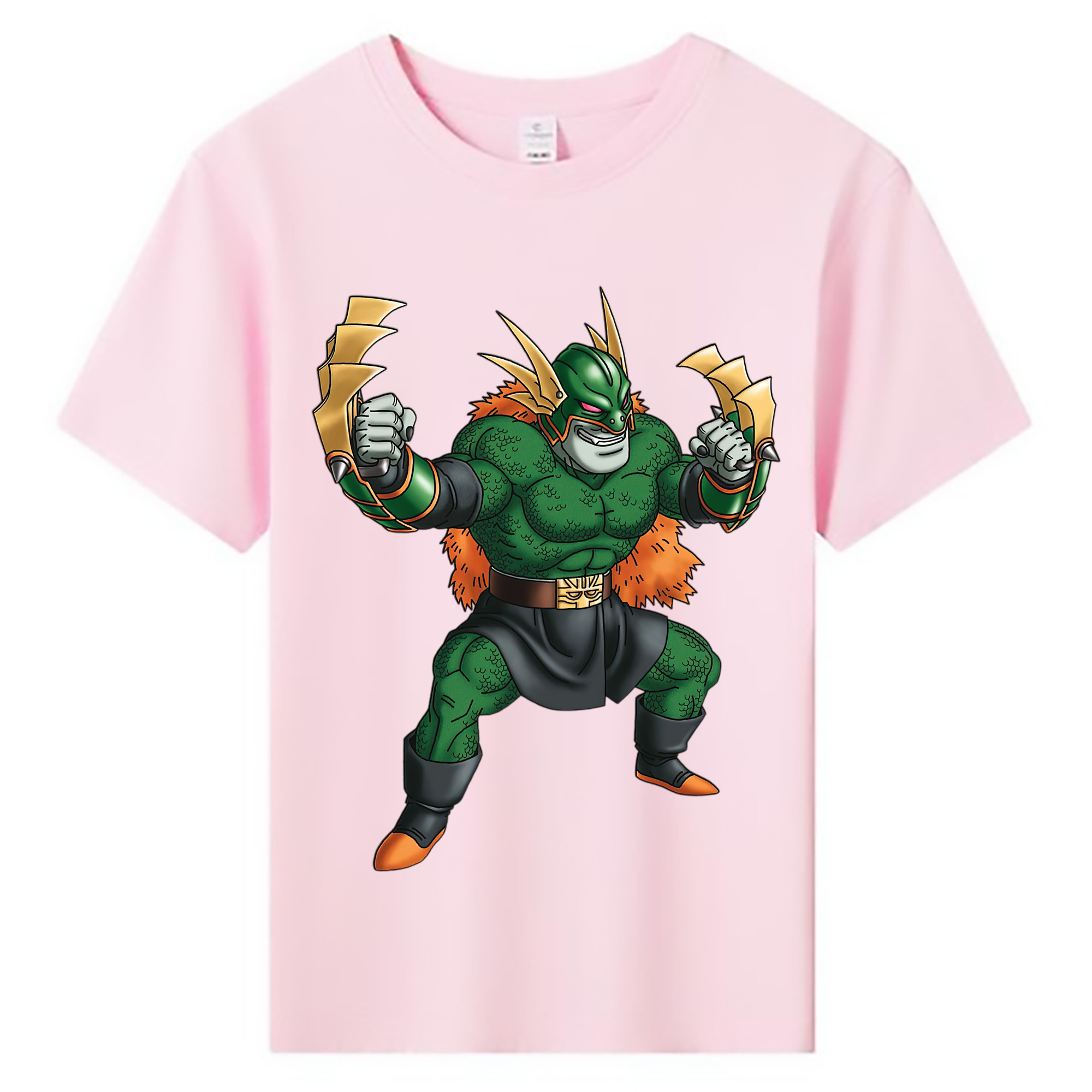 （画像用） ドラゴンクエスト Doragon Kuesuto Dragon Quest 綿100％キッズTシャツ（フロントプリント）
