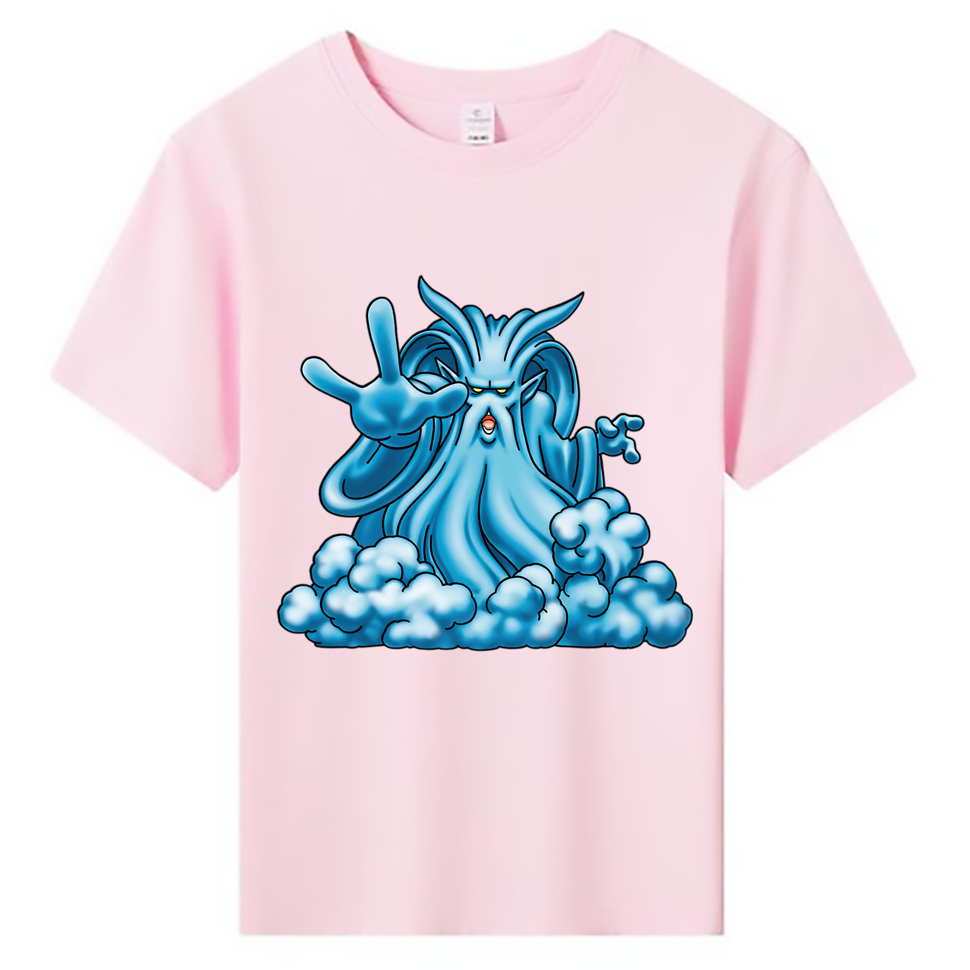 （画像用） ドラゴンクエスト Doragon Kuesuto Dragon Quest 綿100％キッズTシャツ（フロントプリント）