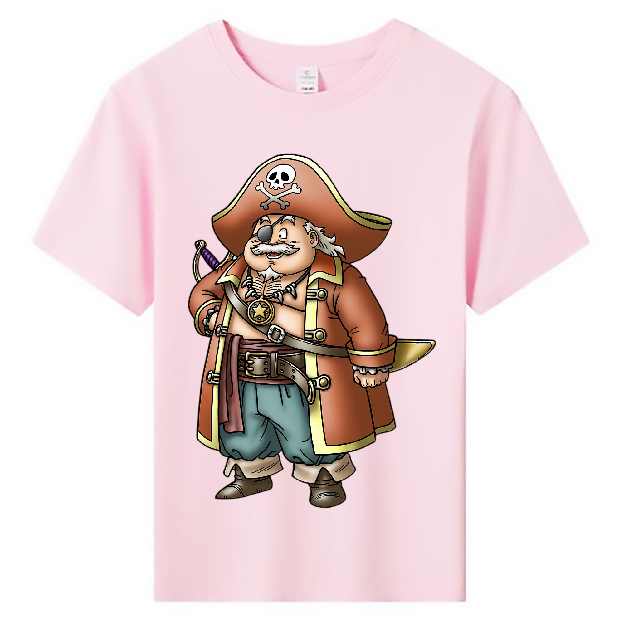 （画像用） ドラゴンクエスト Doragon Kuesuto Dragon Quest 綿100％キッズTシャツ（フロントプリント）