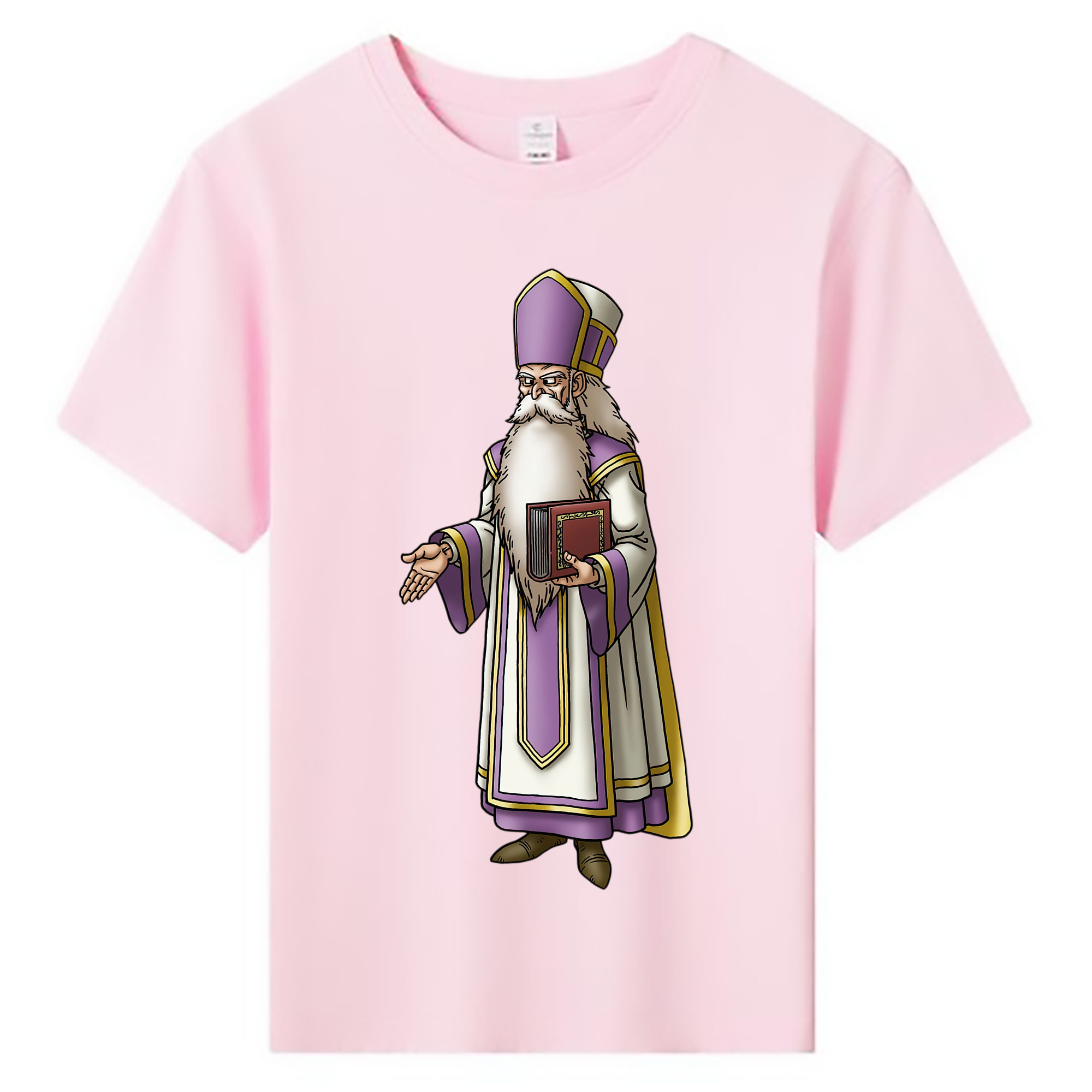 （画像用） ドラゴンクエスト Doragon Kuesuto Dragon Quest 綿100％キッズTシャツ（フロントプリント）
