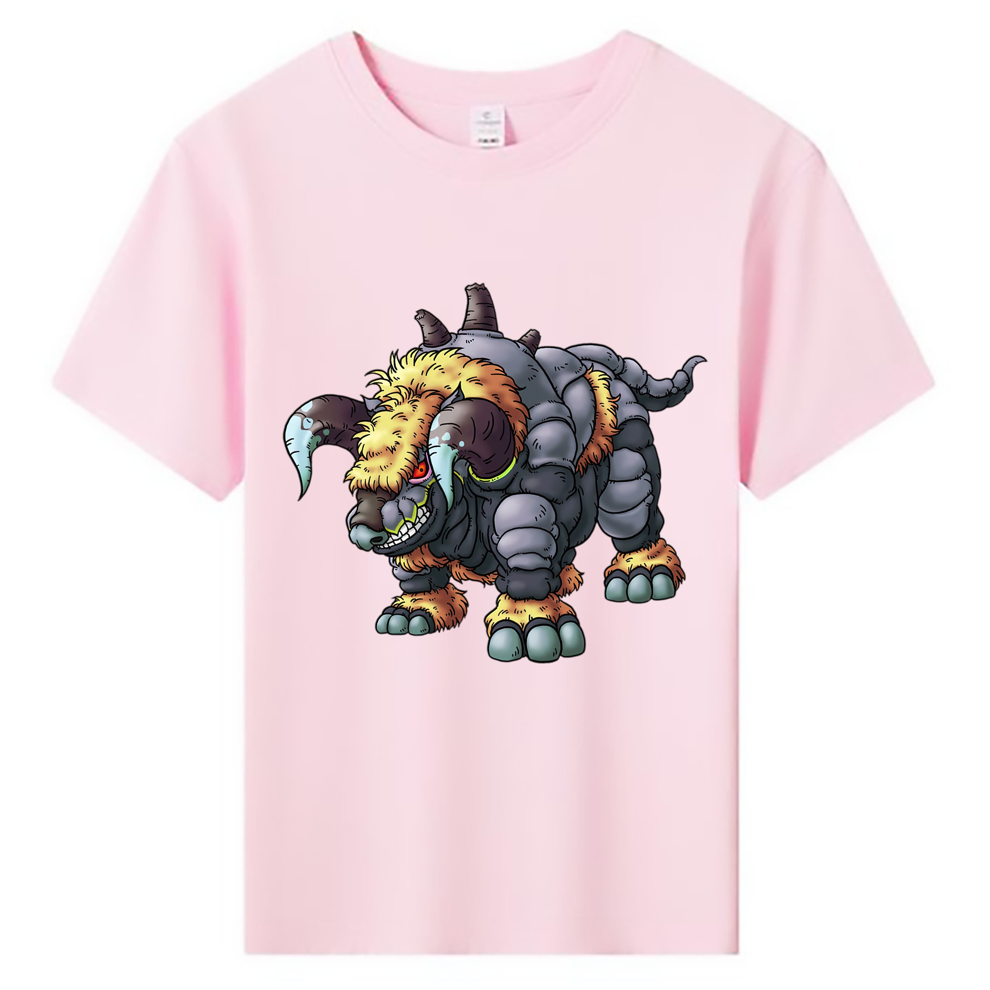 （画像用） ドラゴンクエスト Doragon Kuesuto Dragon Quest 綿100％キッズTシャツ（フロントプリント）