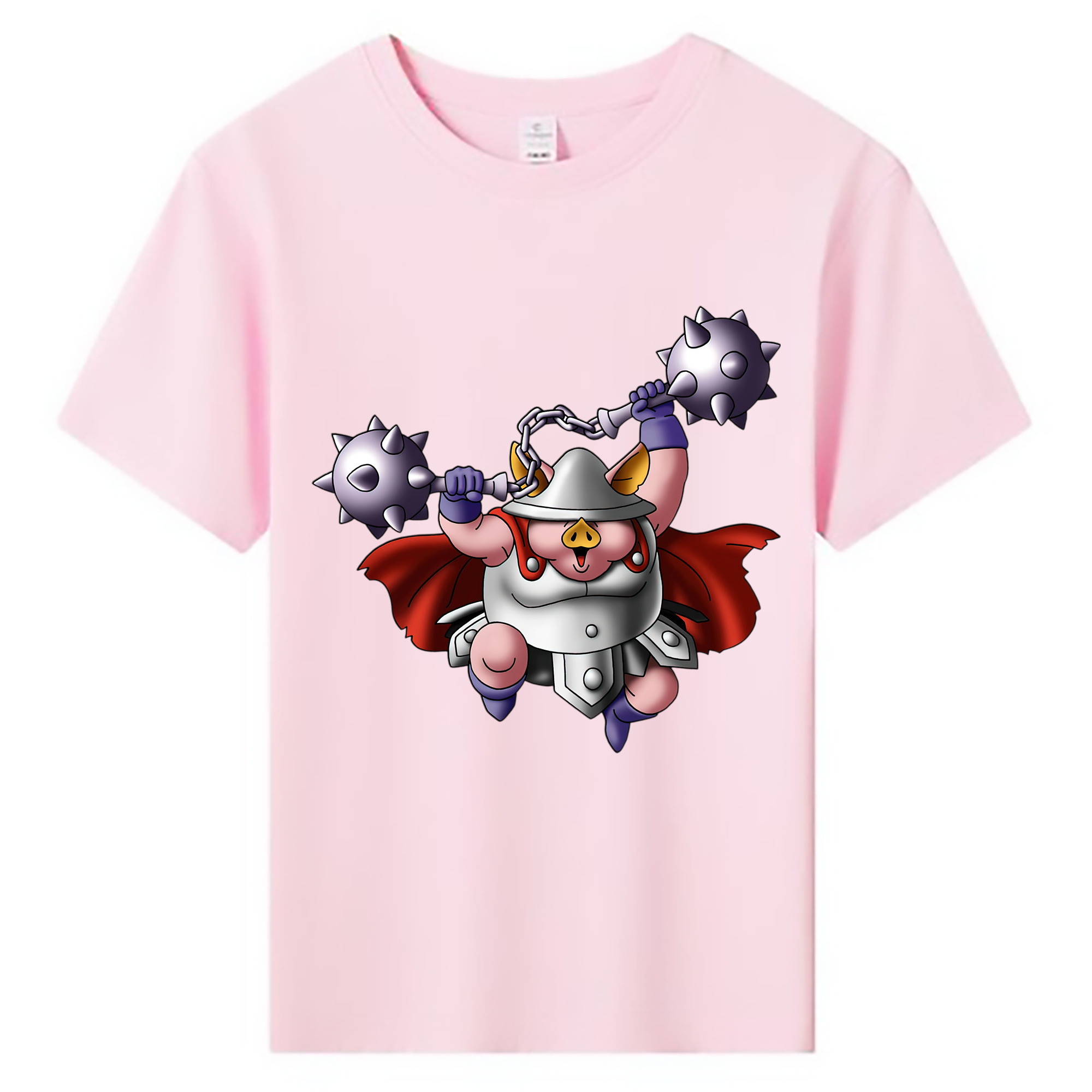 （画像用） ドラゴンクエスト Doragon Kuesuto Dragon Quest 綿100％キッズTシャツ（フロントプリント）