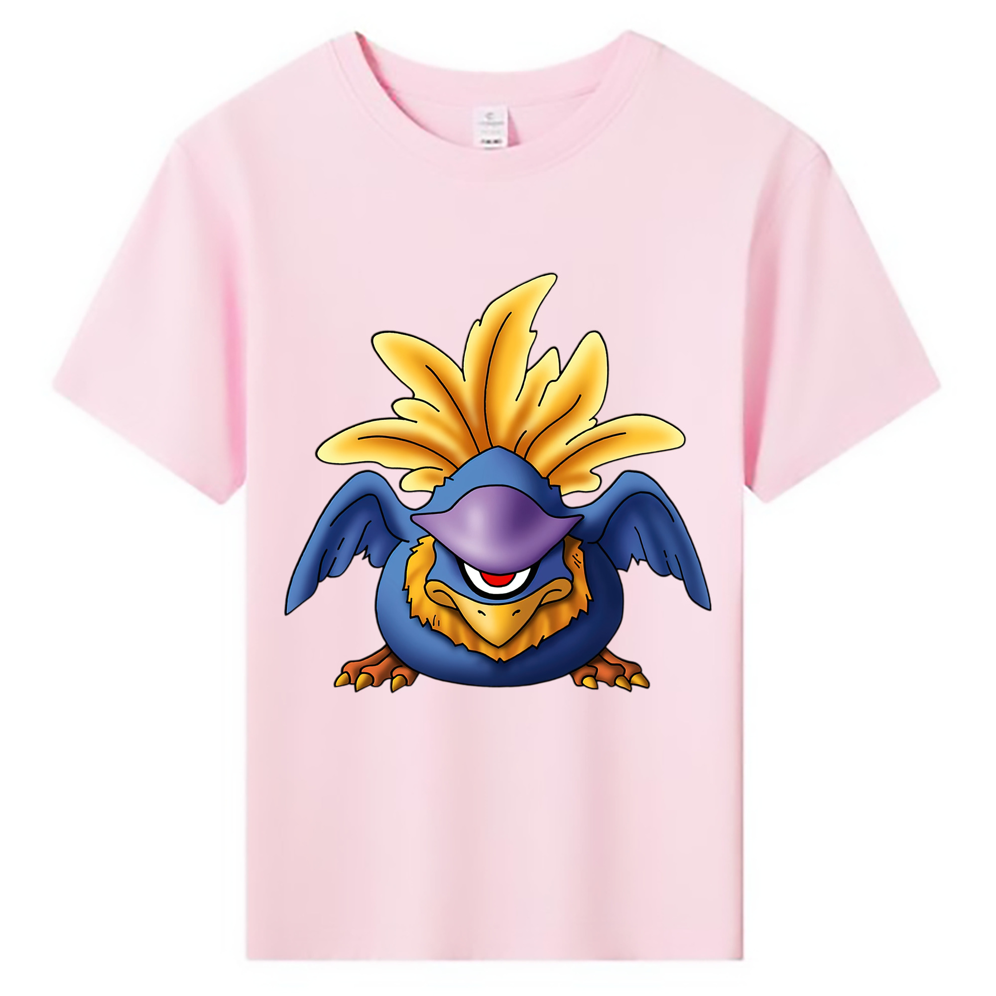（画像用） ドラゴンクエスト Doragon Kuesuto Dragon Quest 綿100％キッズTシャツ（フロントプリント）